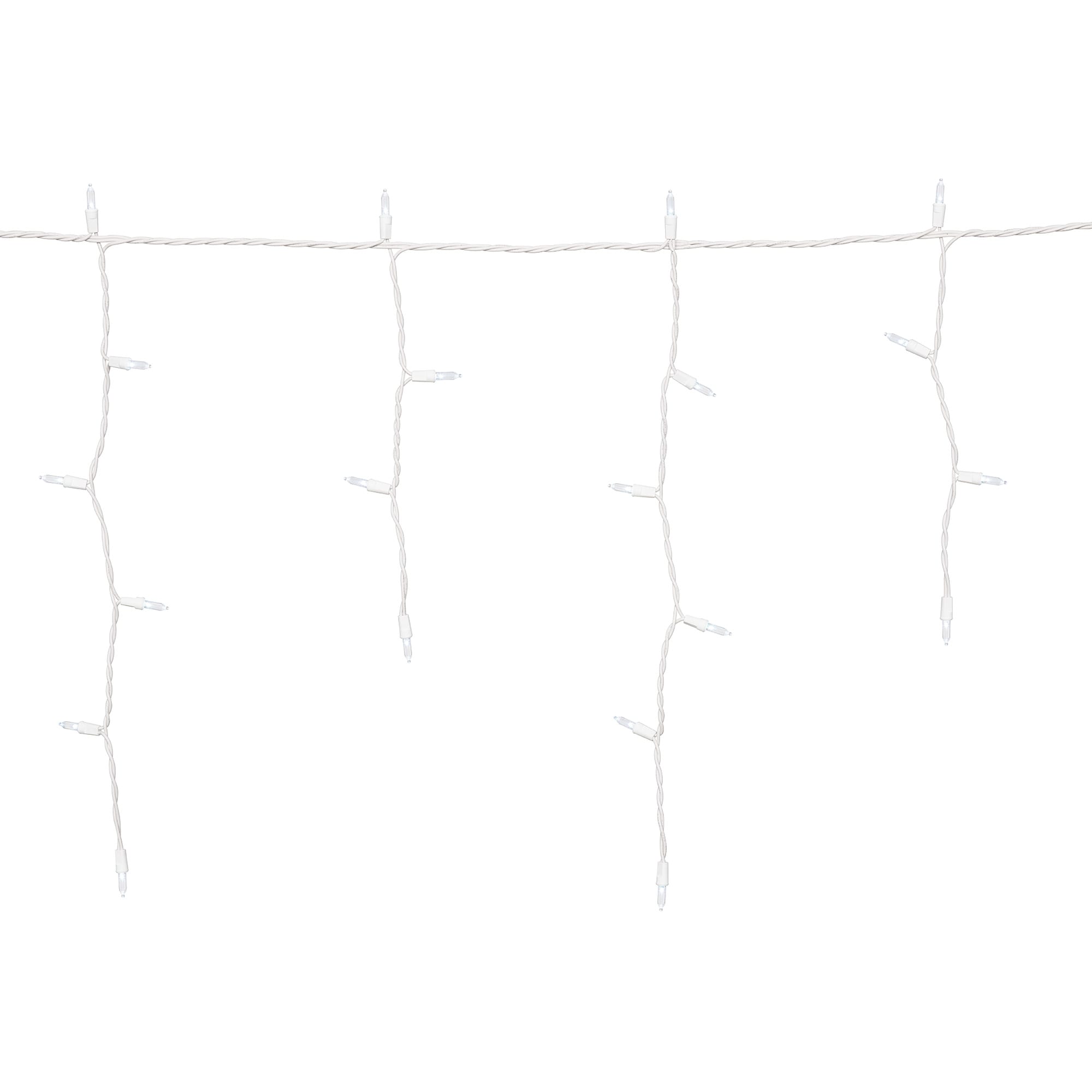 Holiday Living 150-count LED Cool White Icicle Christmas Lights