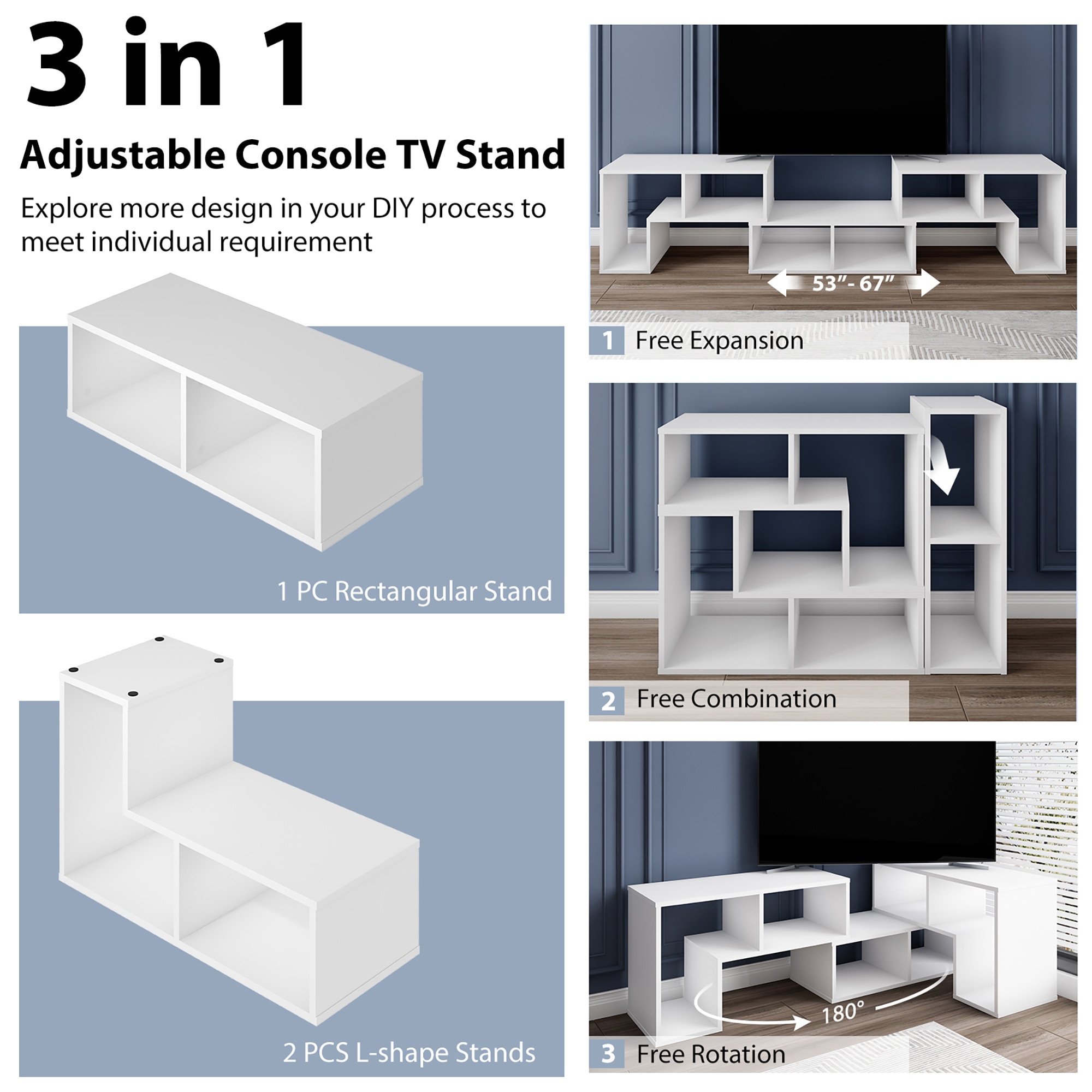 Costway SXL00180 Tv-Stands - View #4