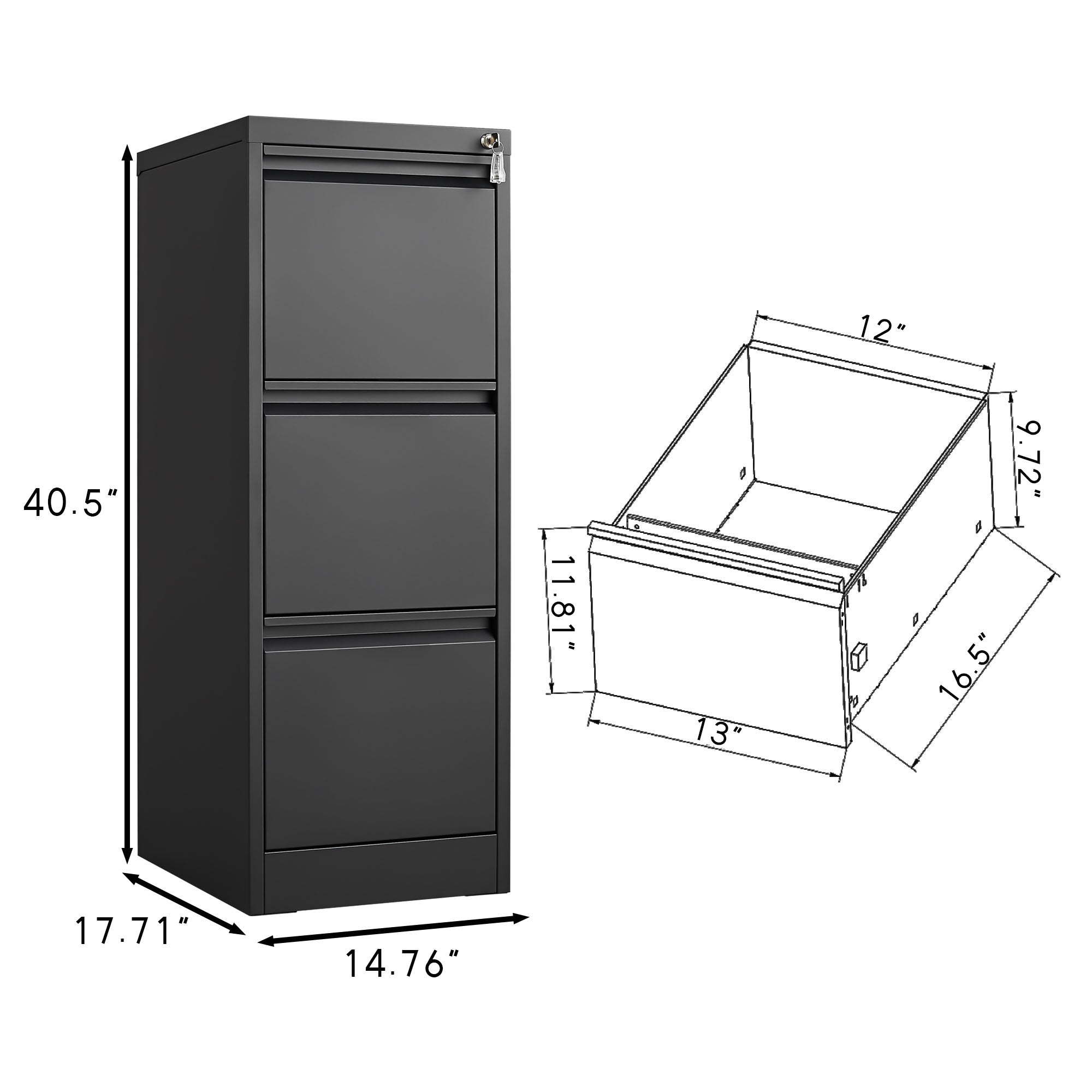 Boyel Living BL-YL23369 Filing-Cabinets - View #3