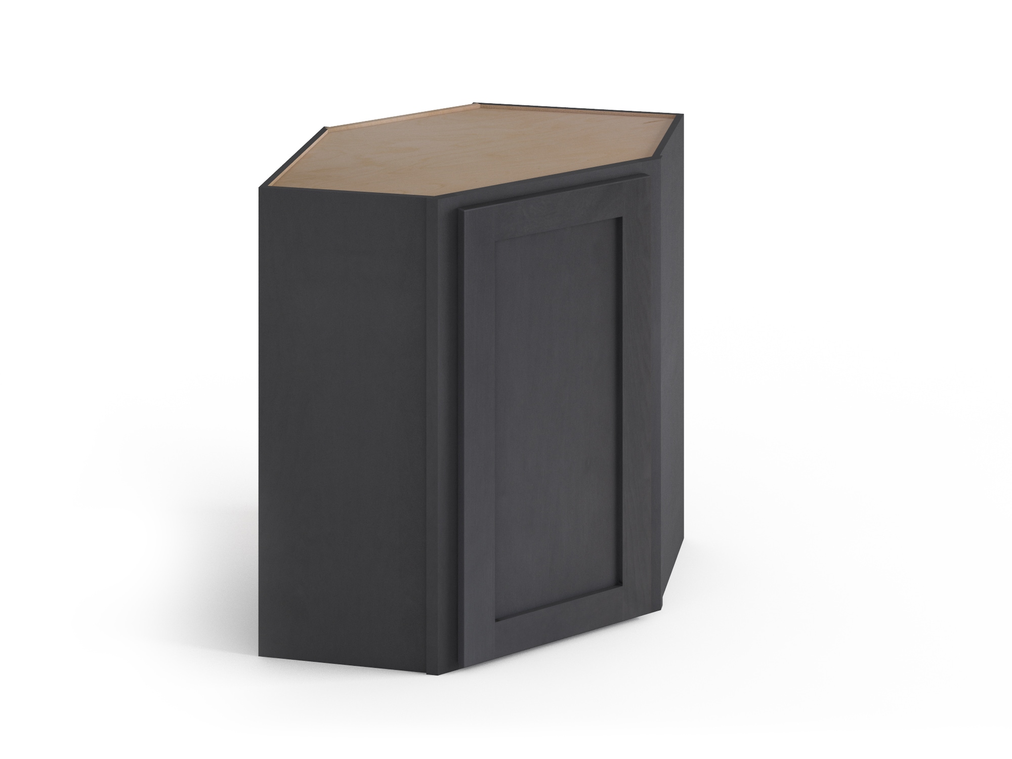 Valleywood Cabinetry 36-in W x 18-in H x 24-in D Ideal Gray Birch Wall Ready To Assemble Plywood Cabinet (Flat Panel Shaker Door Style)