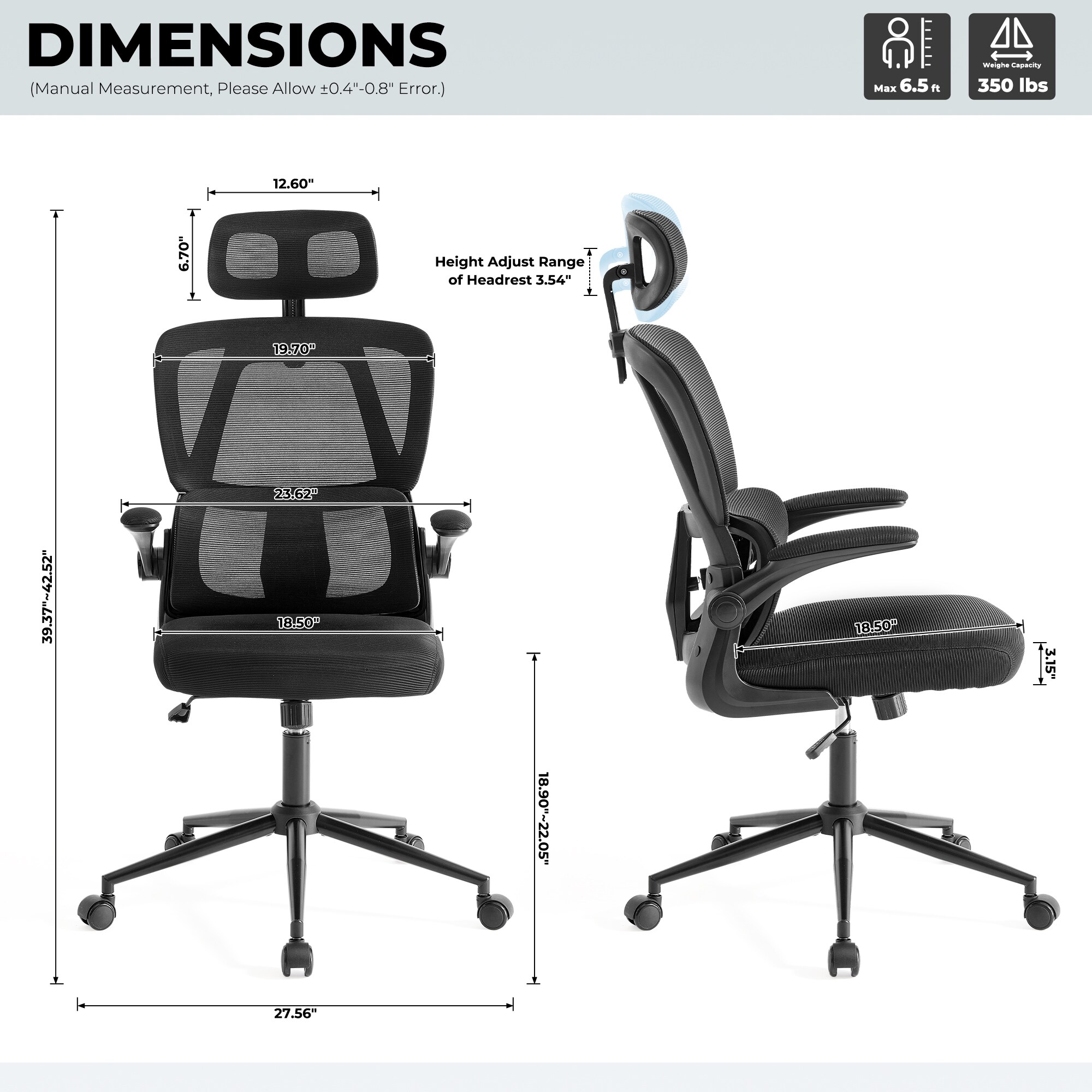 Ovios OHD400 Office-Chairs - View #8