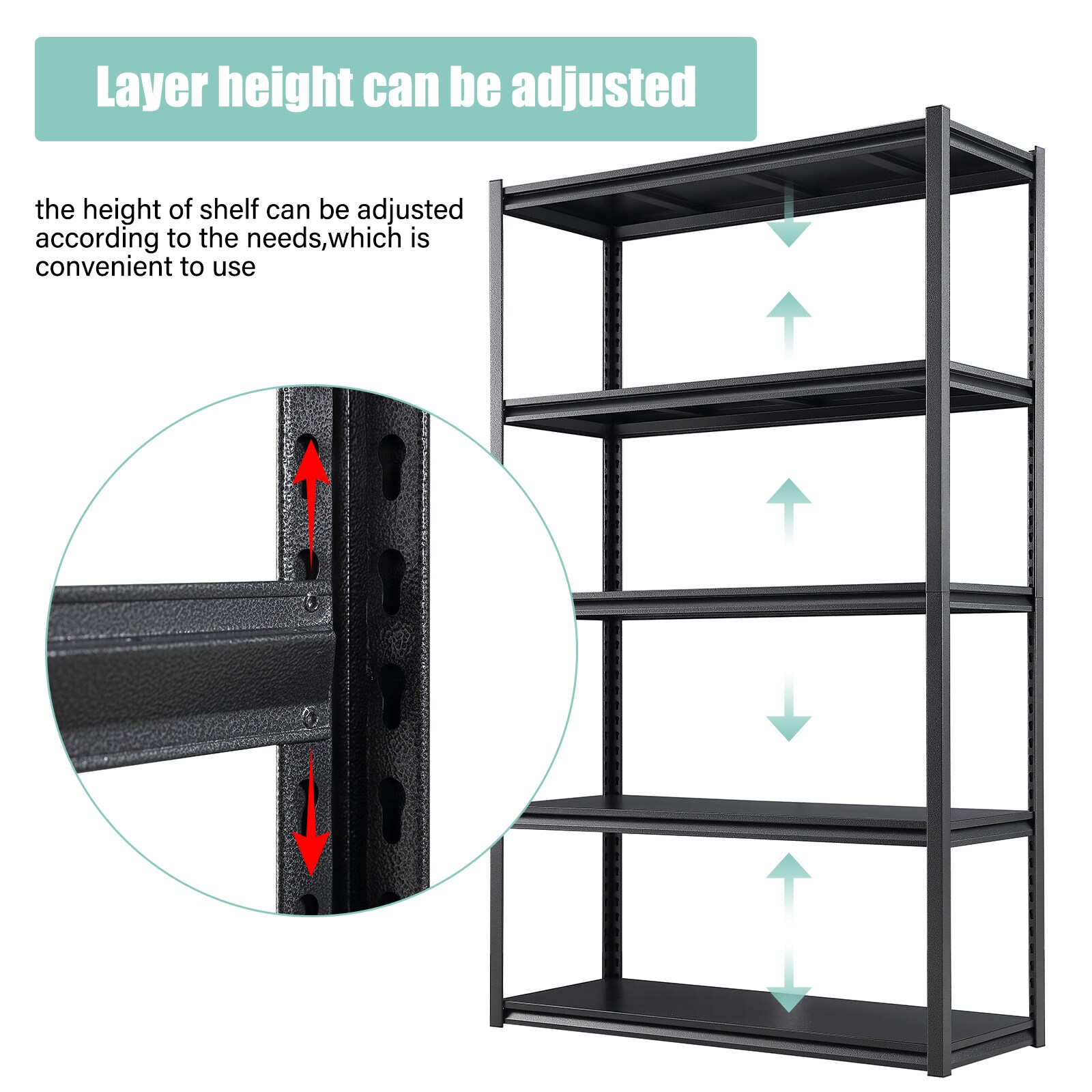 Siavonce XH44668 Free-Standing-Shelving - View #7