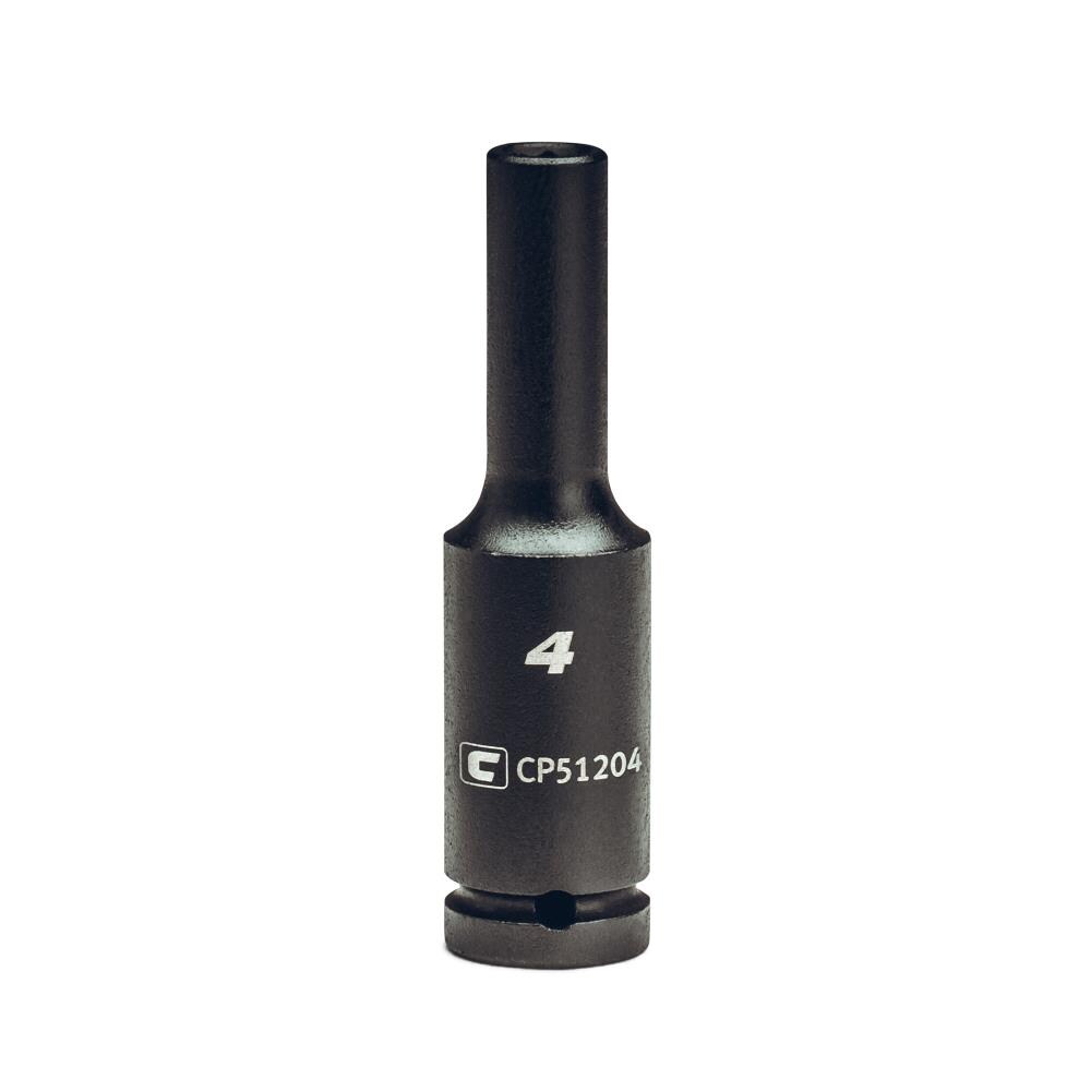 Capri Tools CP51204 Metric 1/4-in Drive 4mm 6-point Impact Socket Individual