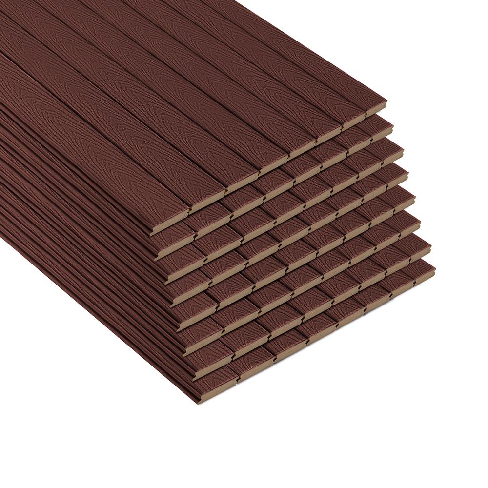 Trex 670364 Select 20-ft Madeira Grooved Composite Deck Board (64-Pack)