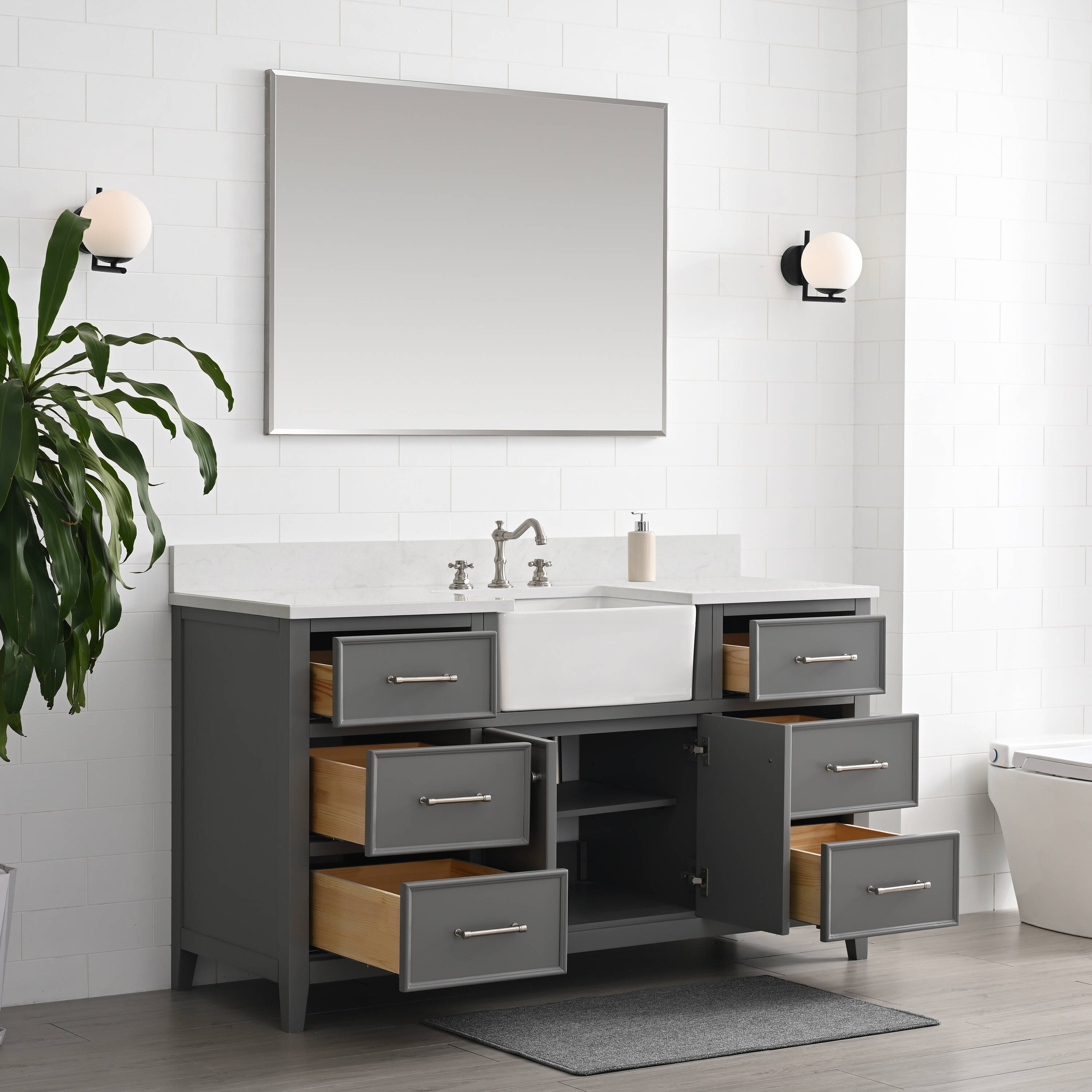 Sudio Design CASEY-60G-S Bath-Vanity-Combo - View #3