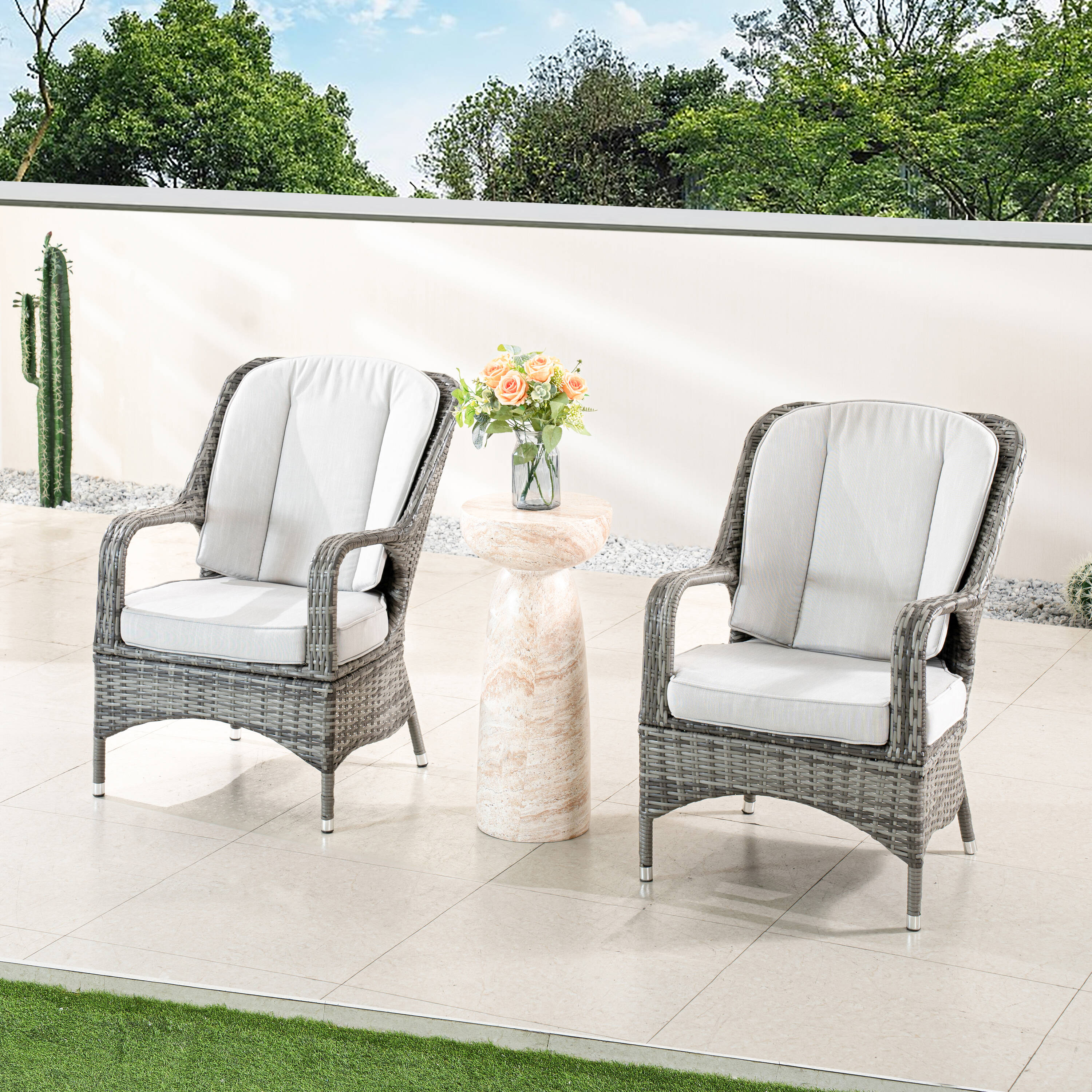 Direct Wicker DWC-230018ST009G Patio-Conversation-Sets - View #4