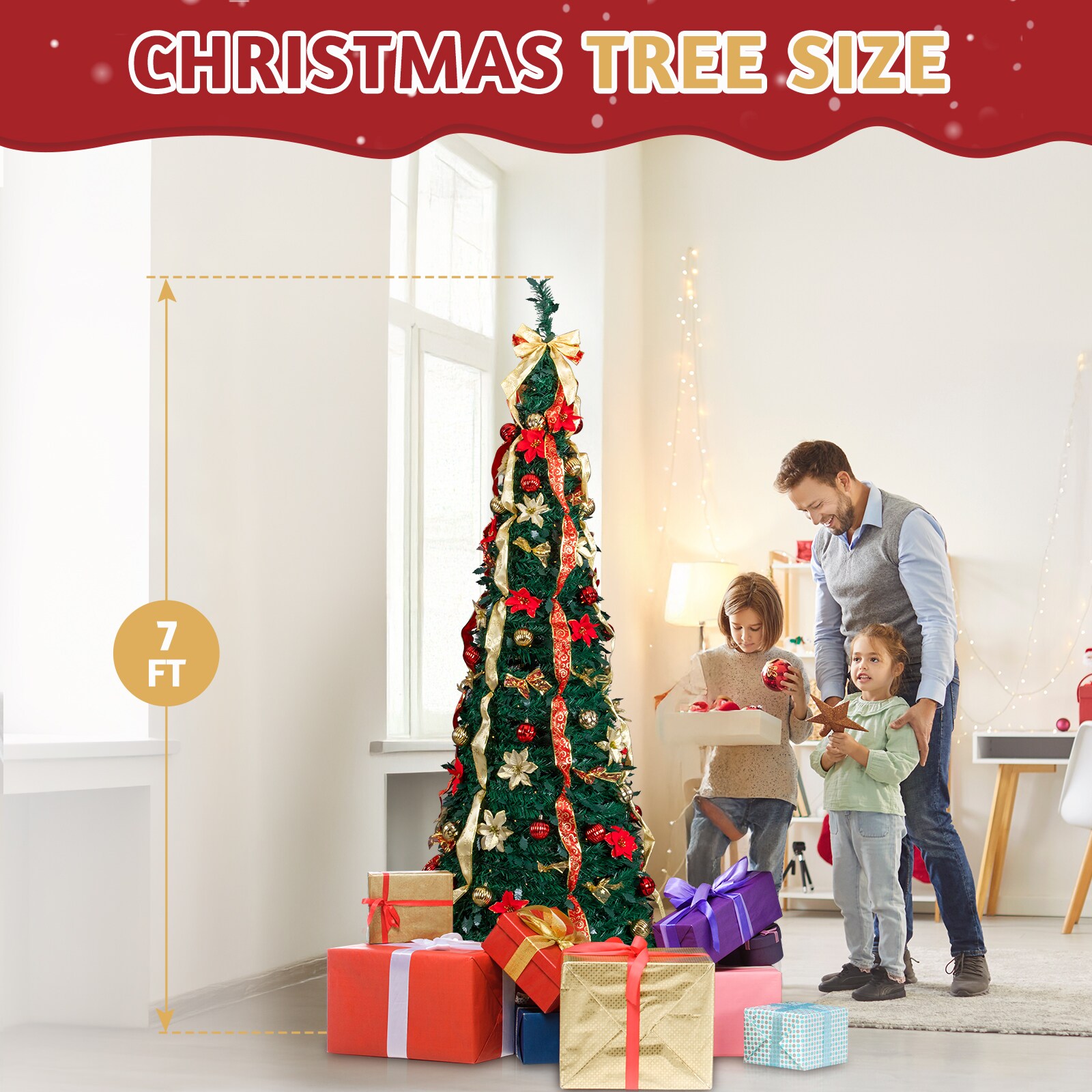 Winado 1-G61000570 Artificial-Christmas-Trees - View #6