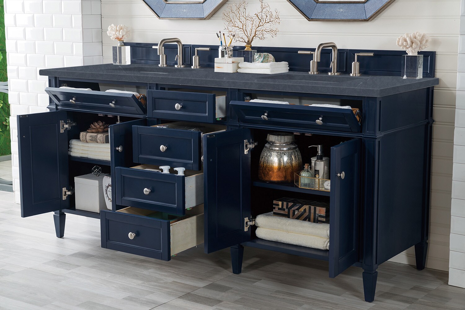 James Martin Vanities 650-V72-VBL-3CSP Bath-Vanity-Combo - View #4