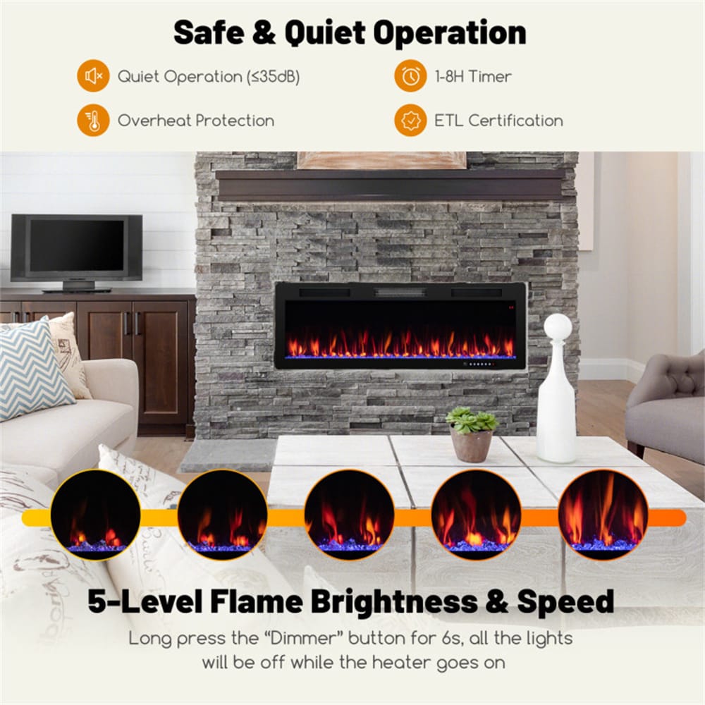 BABOOM BOM-12701-OR Electric-Fireplaces - View #7