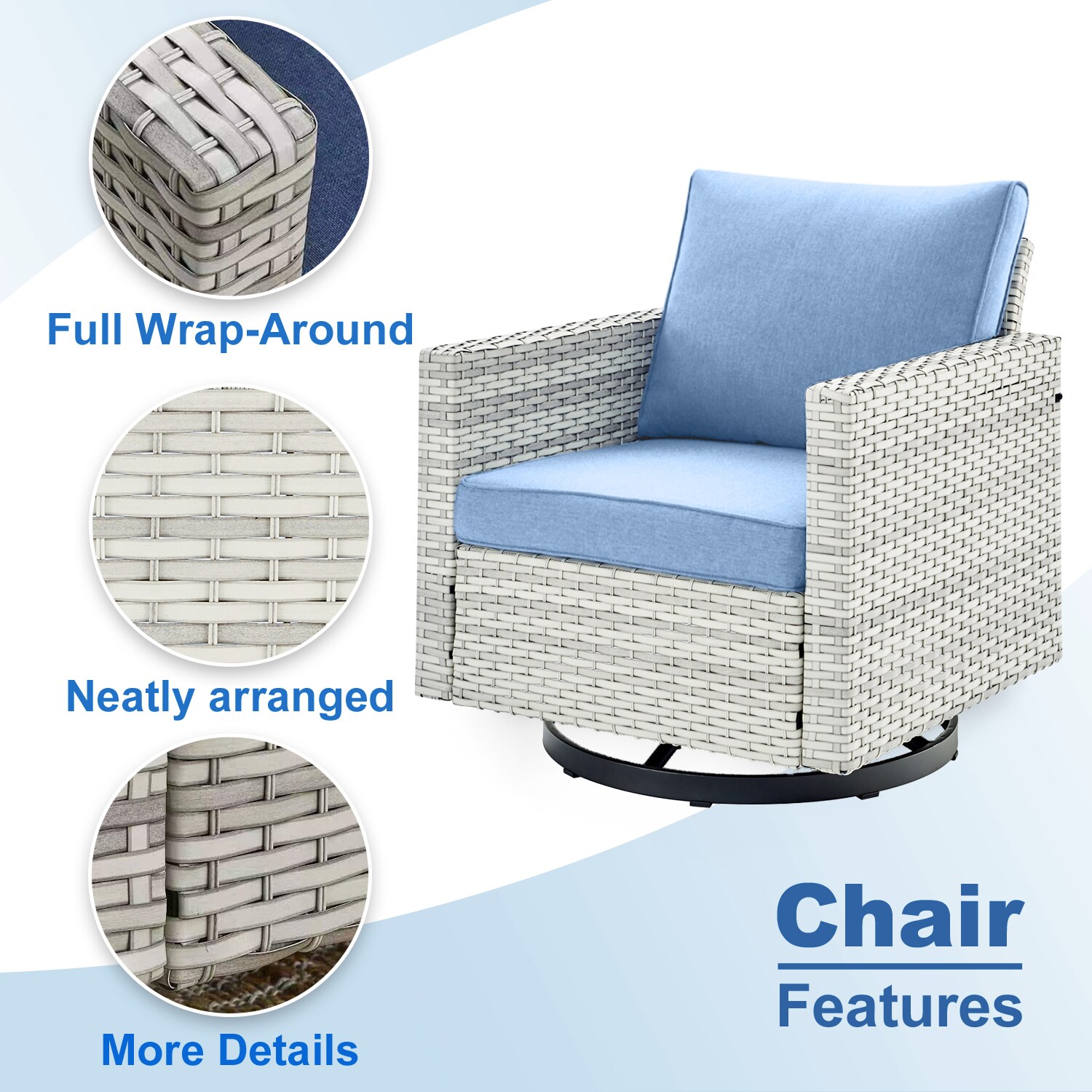 Rilyson FS084-2 Patio-Chairs - View #5