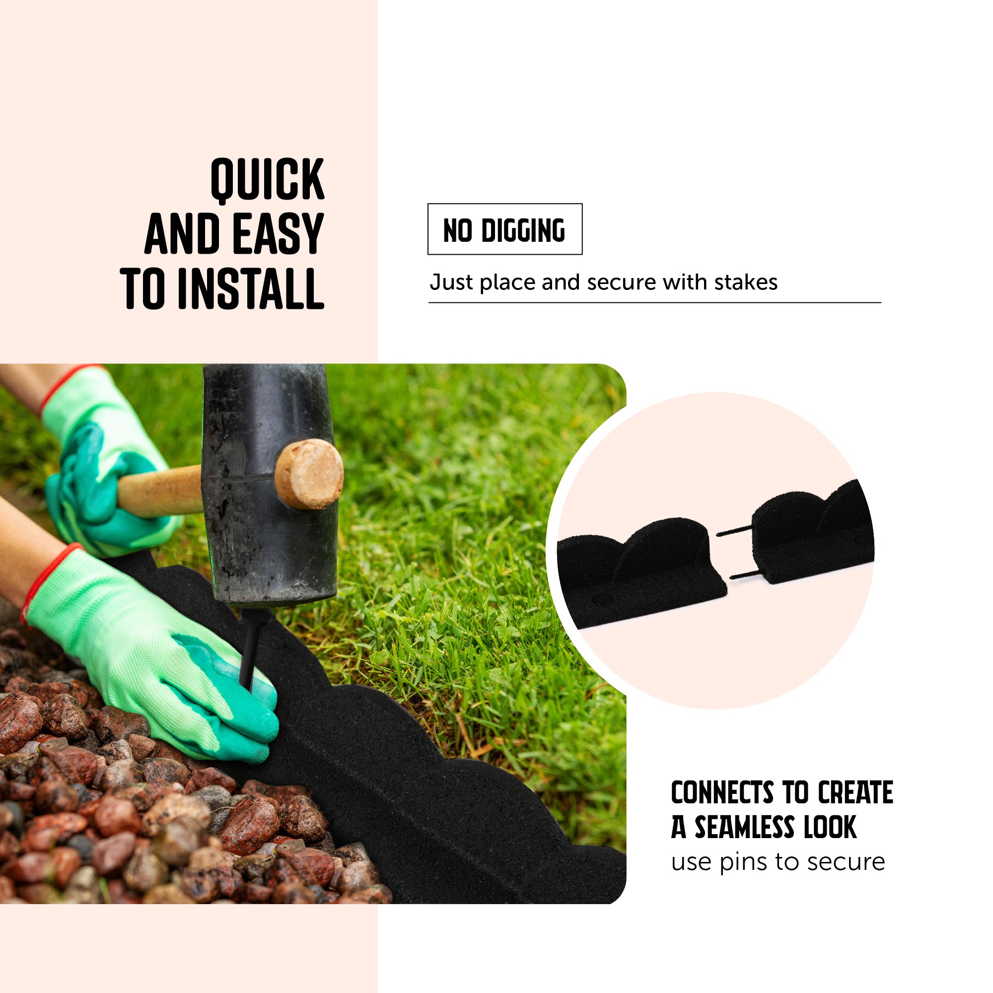GroundSmart DCLSE4BK6 edging - View #3