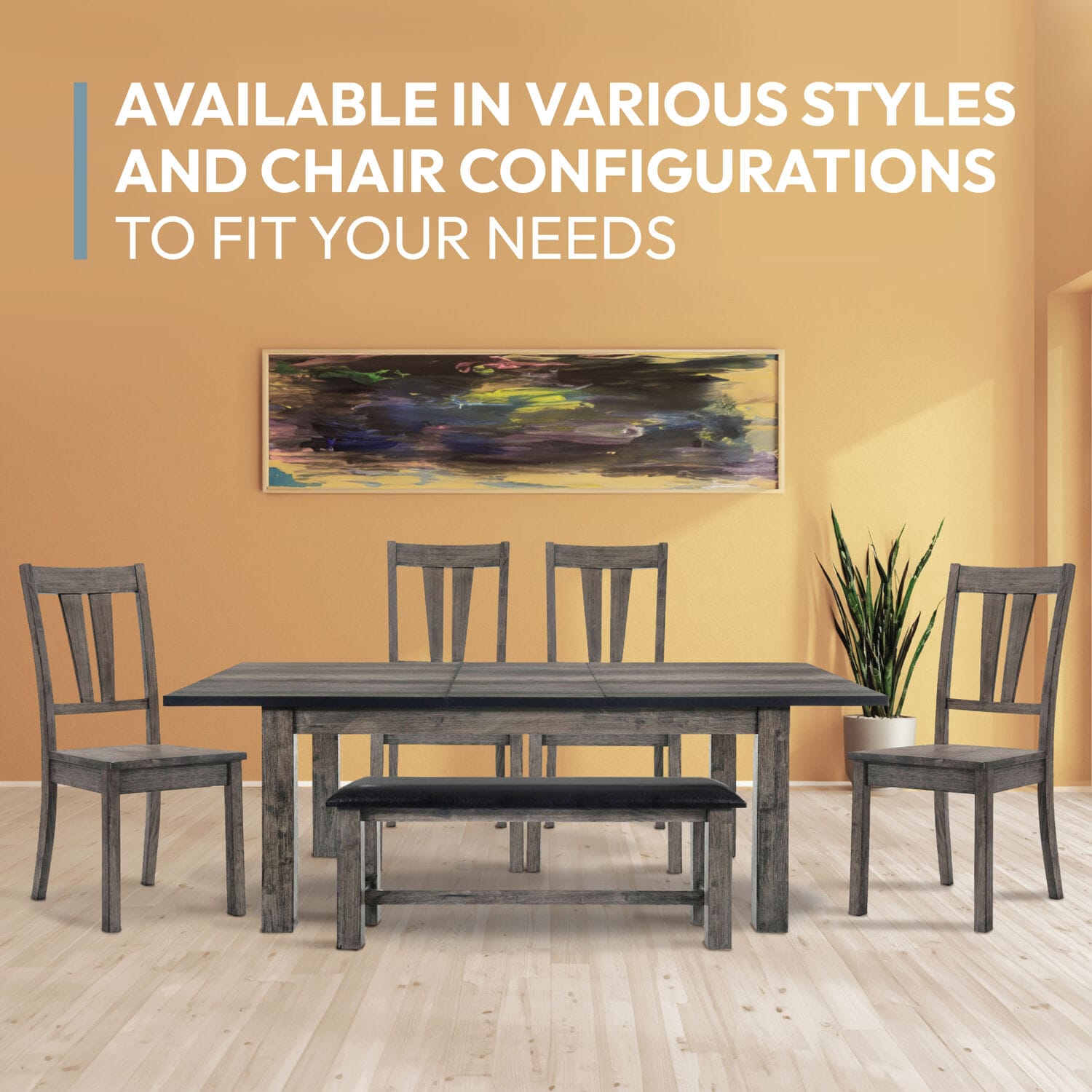 Cambridge 99001-WD6PC1-WG Dining-Sets - View #6