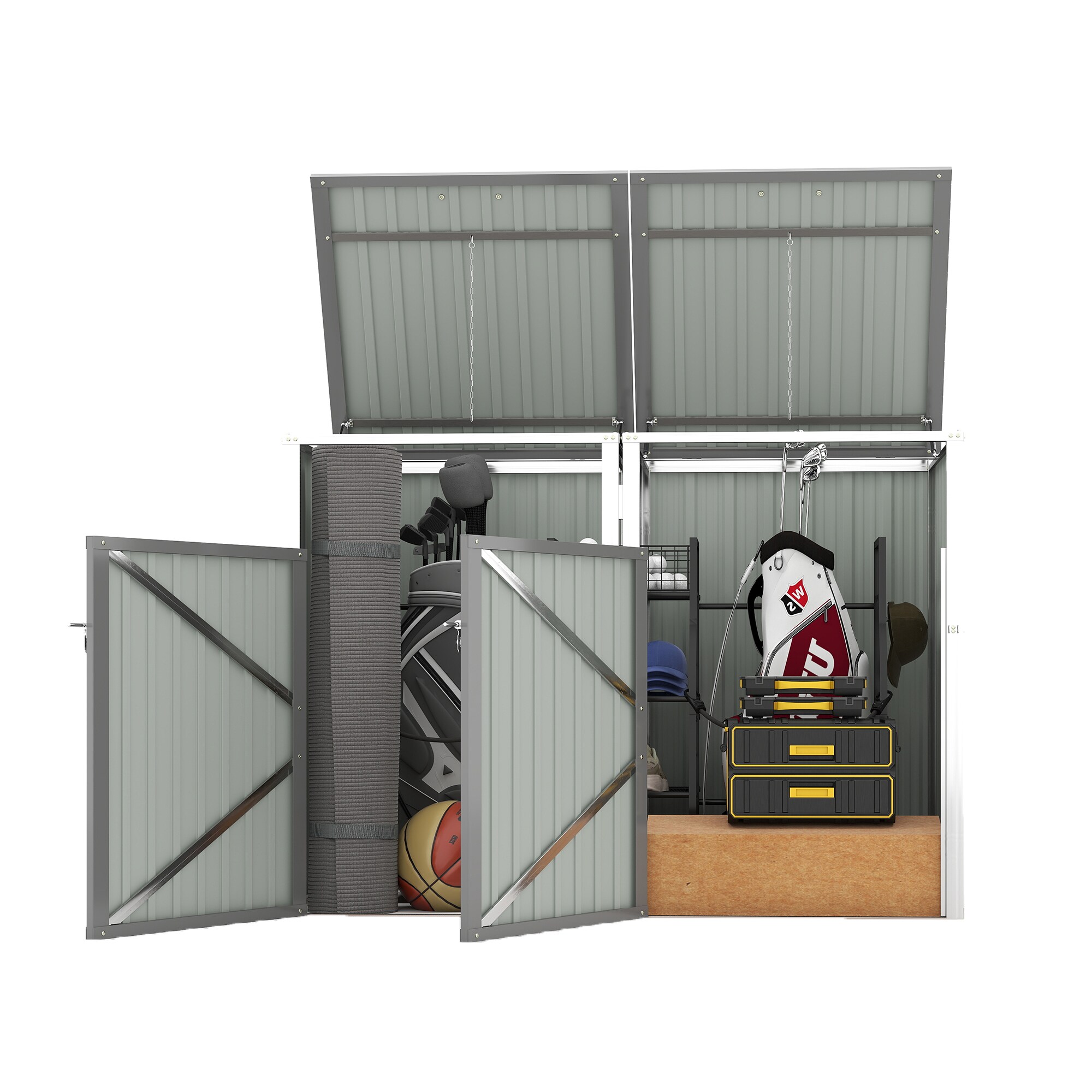 Tinyhomie LW-WEM-818 Metal-Storage-Buildings-Sheds - View #13