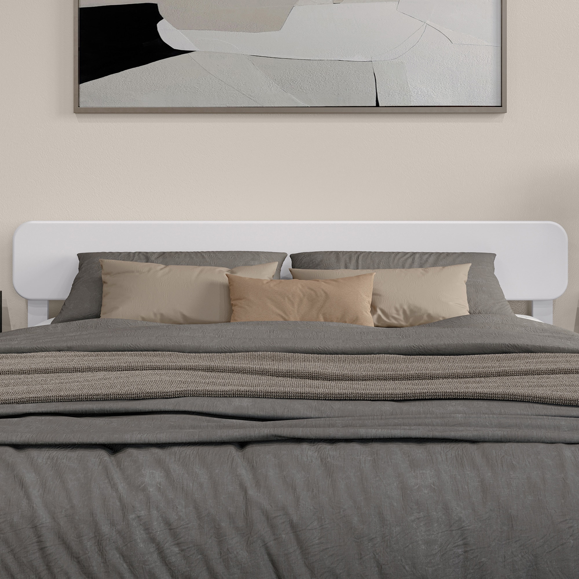 AFI AR296852 Florence White King Headboard