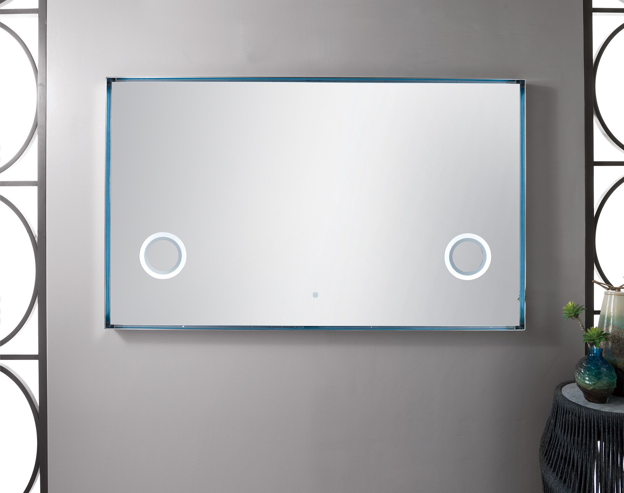 James Martin Vanities 908-M70-PNK Framed-Bath-Mirrors - View #4