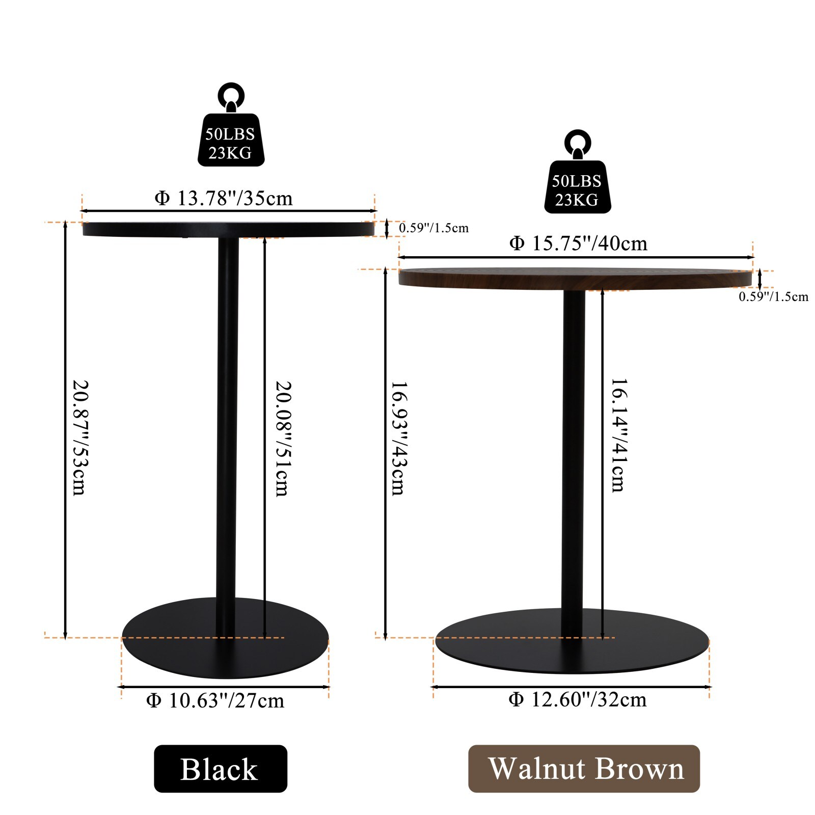 GlasFlength LW-CT-017 End-Tables - View #3