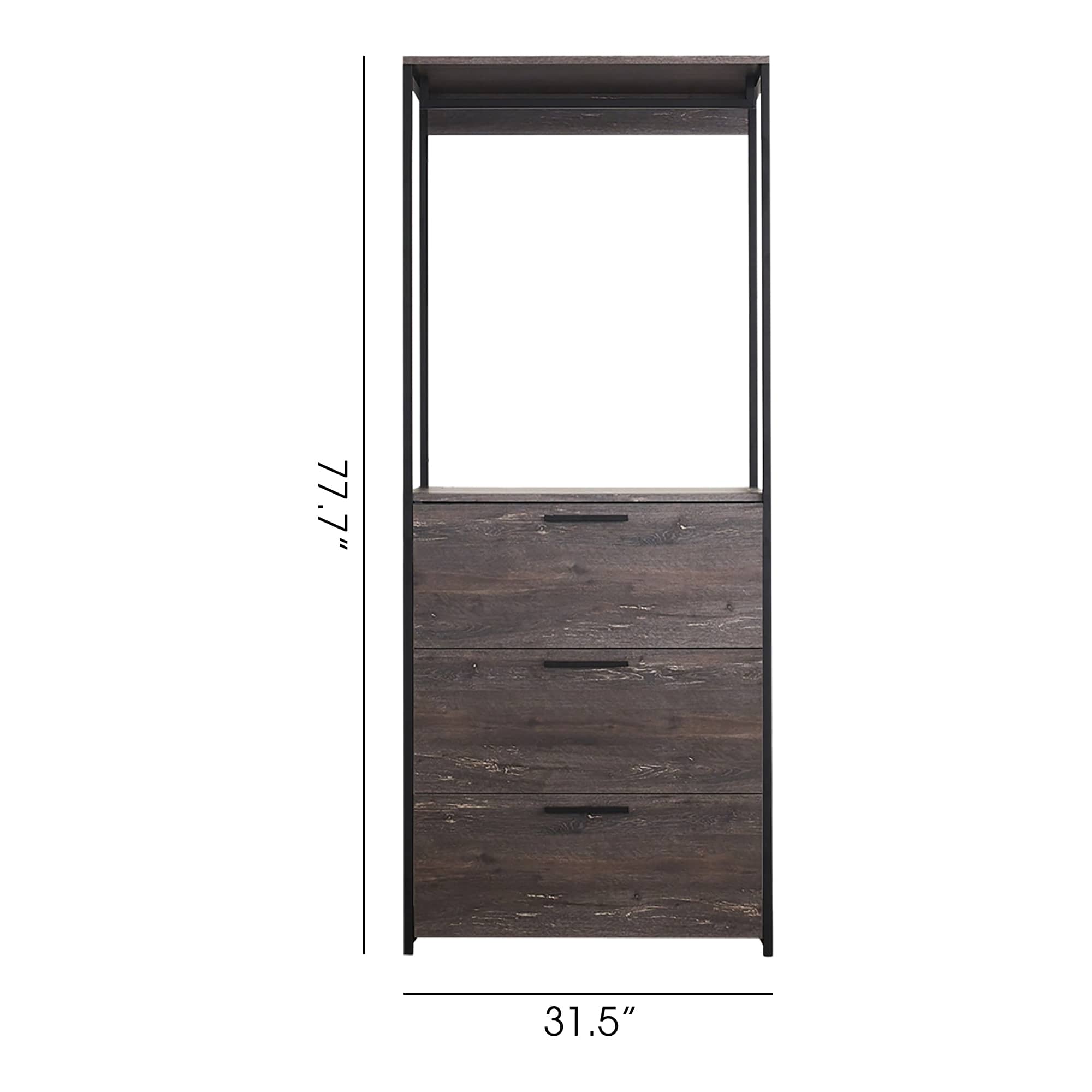 LOVMOR SF-R-B040S00022 Wood-Closet-Shelves - View #2