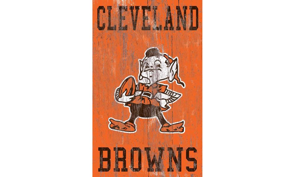 Fan Creations Cleveland Browns 19-in H x 11-in W Sports Print in the Wall  Art department at