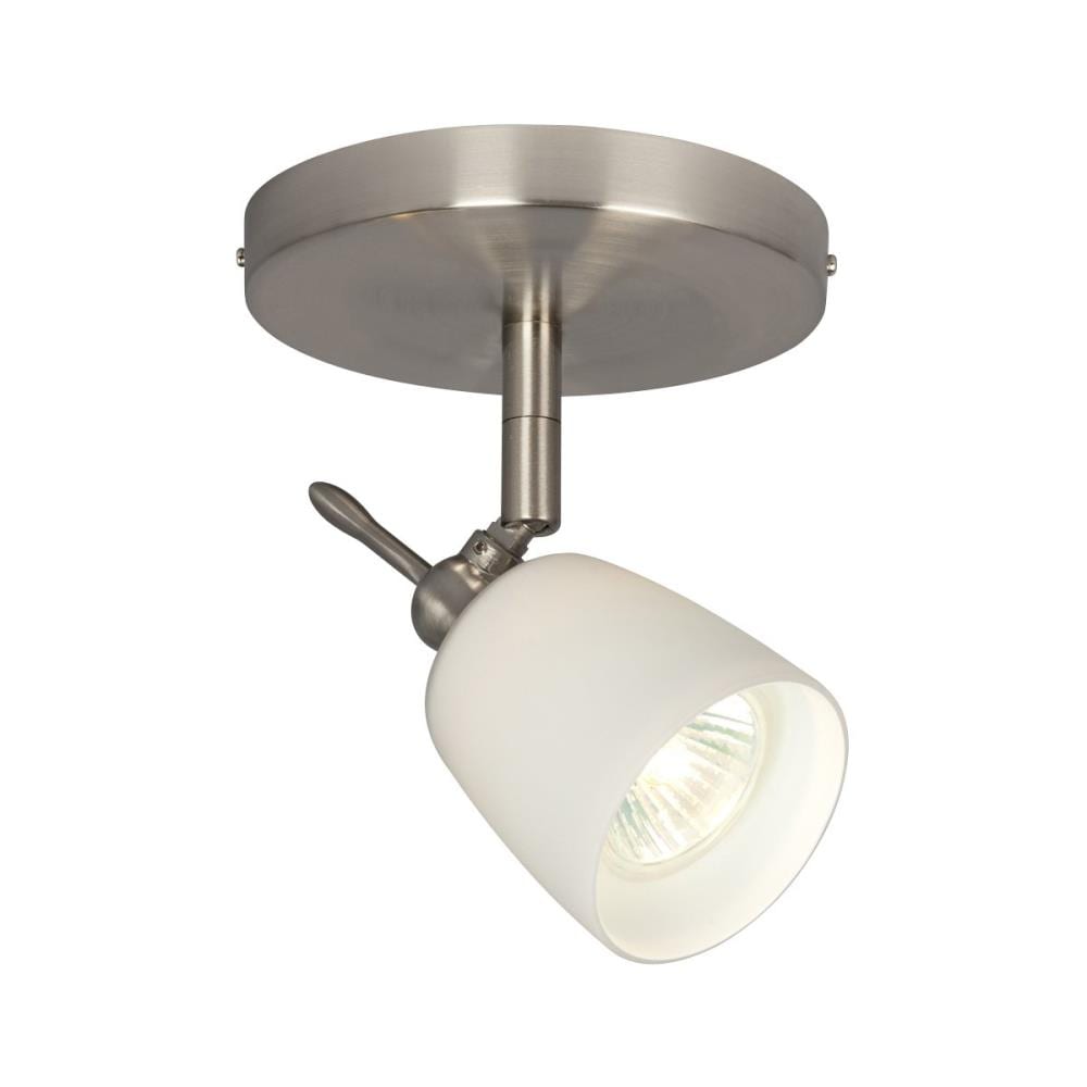 Galaxy Lighting 755617BN/WH 5-in 1 -Light Brushed nickel GU10 pin base Modern/contemporary Flush Mount