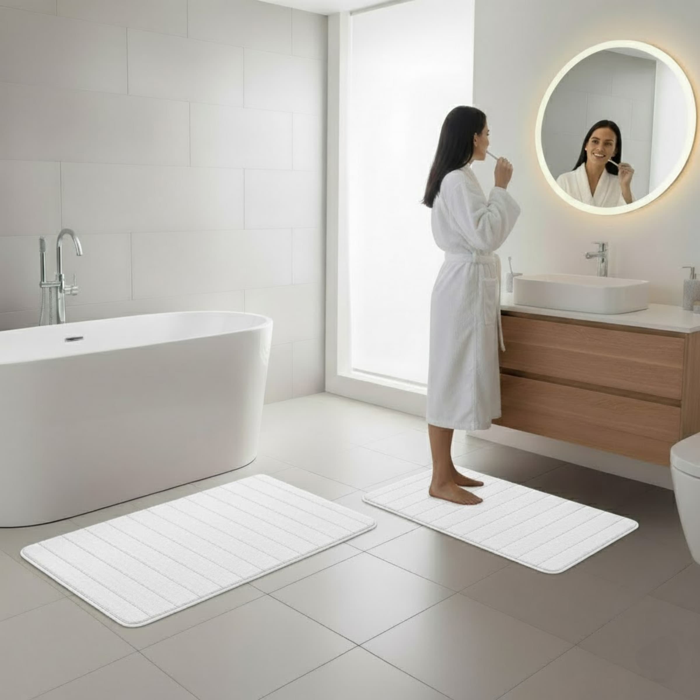 Hastings Home 576055DBO Bath-Rugs - View #6