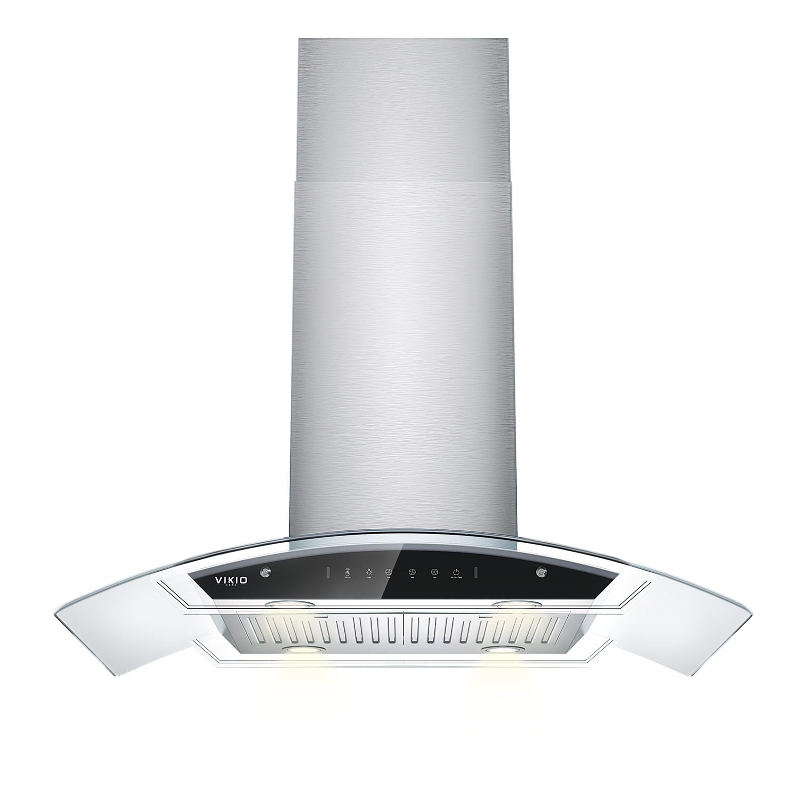 VIKIO IKIS01-30 30 inch Ducted 980-CFM Stainless steel Island Range Hood