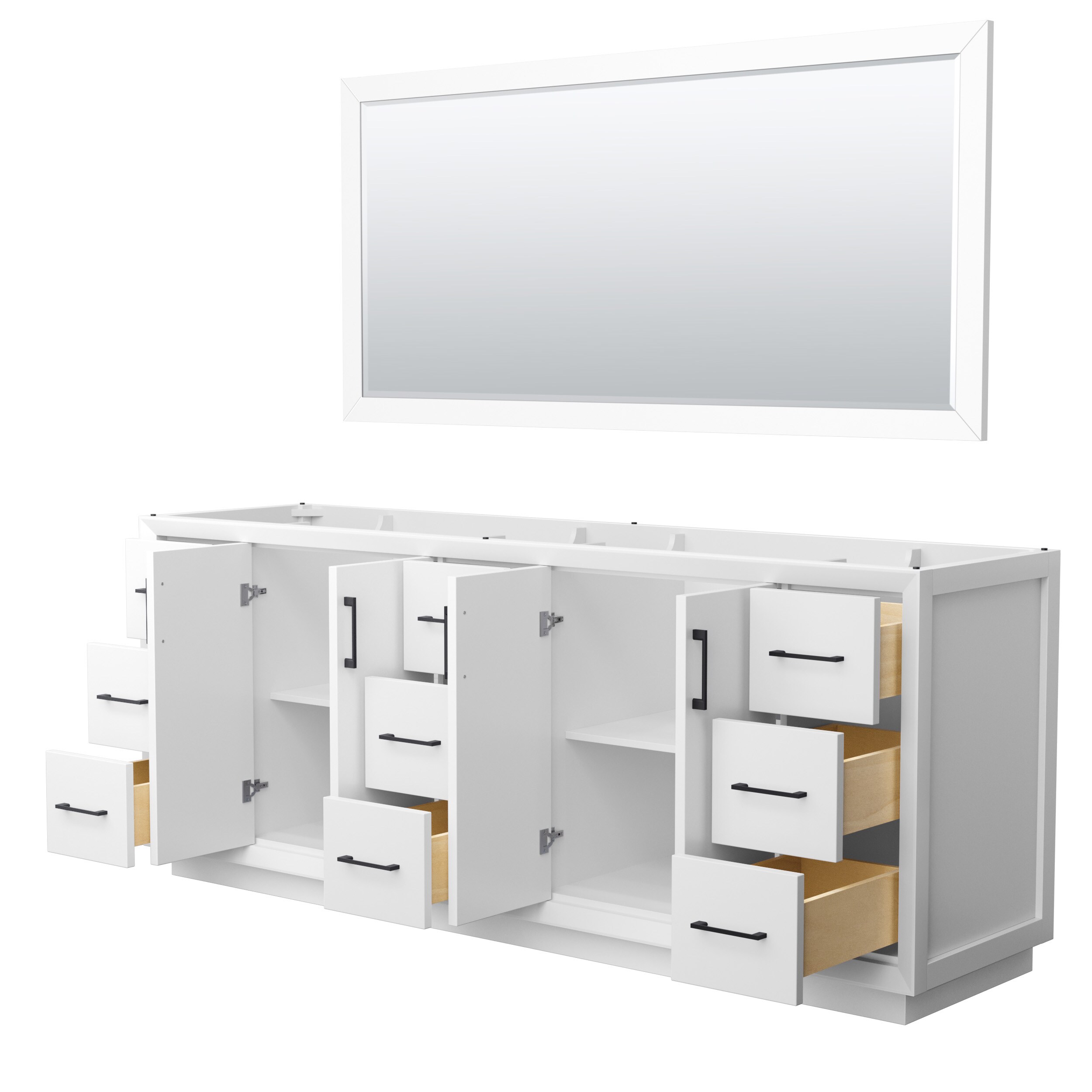 Wyndham Collection WCF414184DWBCXSXXM70 vanities - View #2