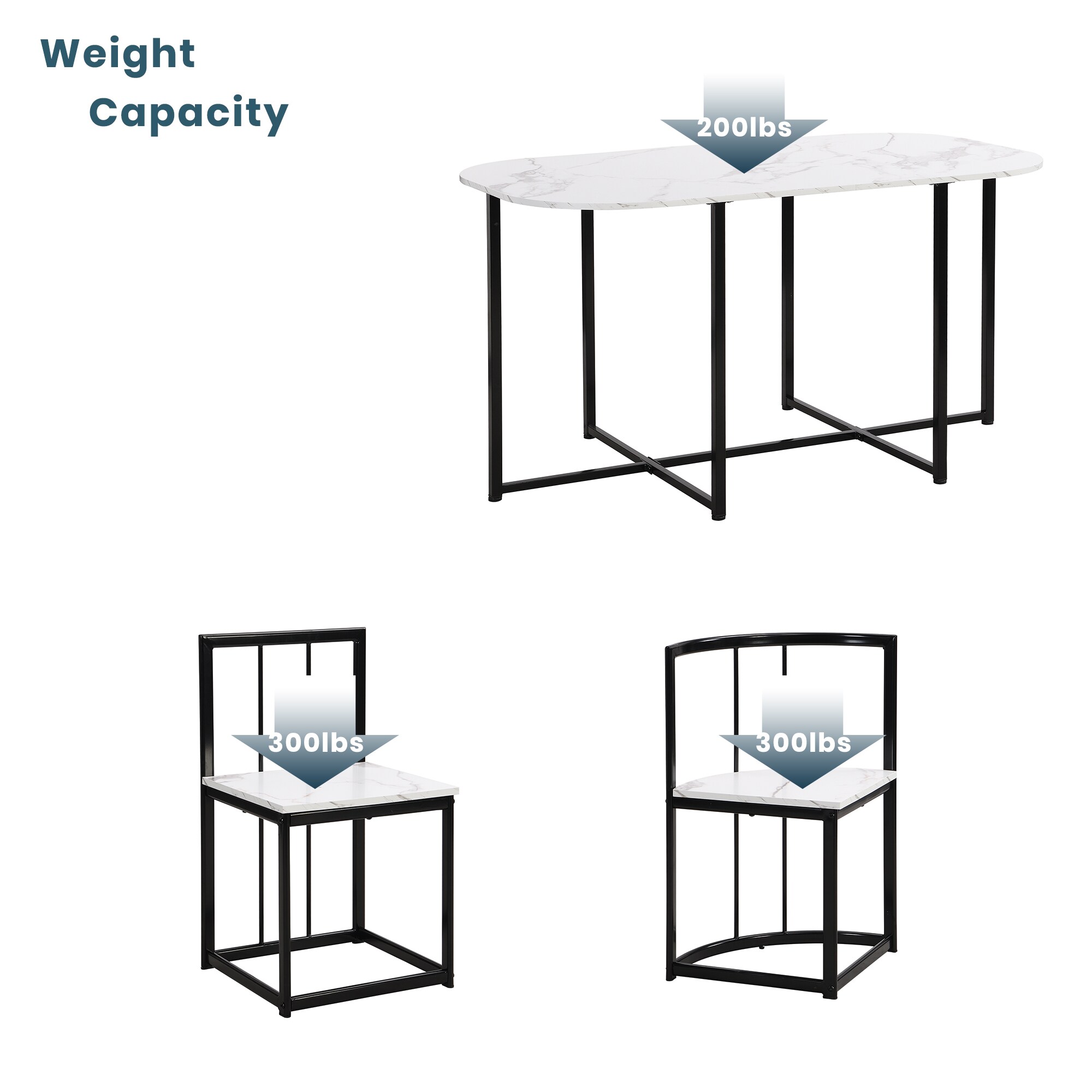 JIMSMAISON JMTMDTS10B Dining-Sets - View #12
