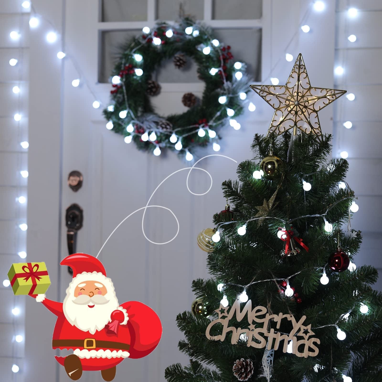 Afoxsos L05AF09012 Christmas-String-Lights - View #5