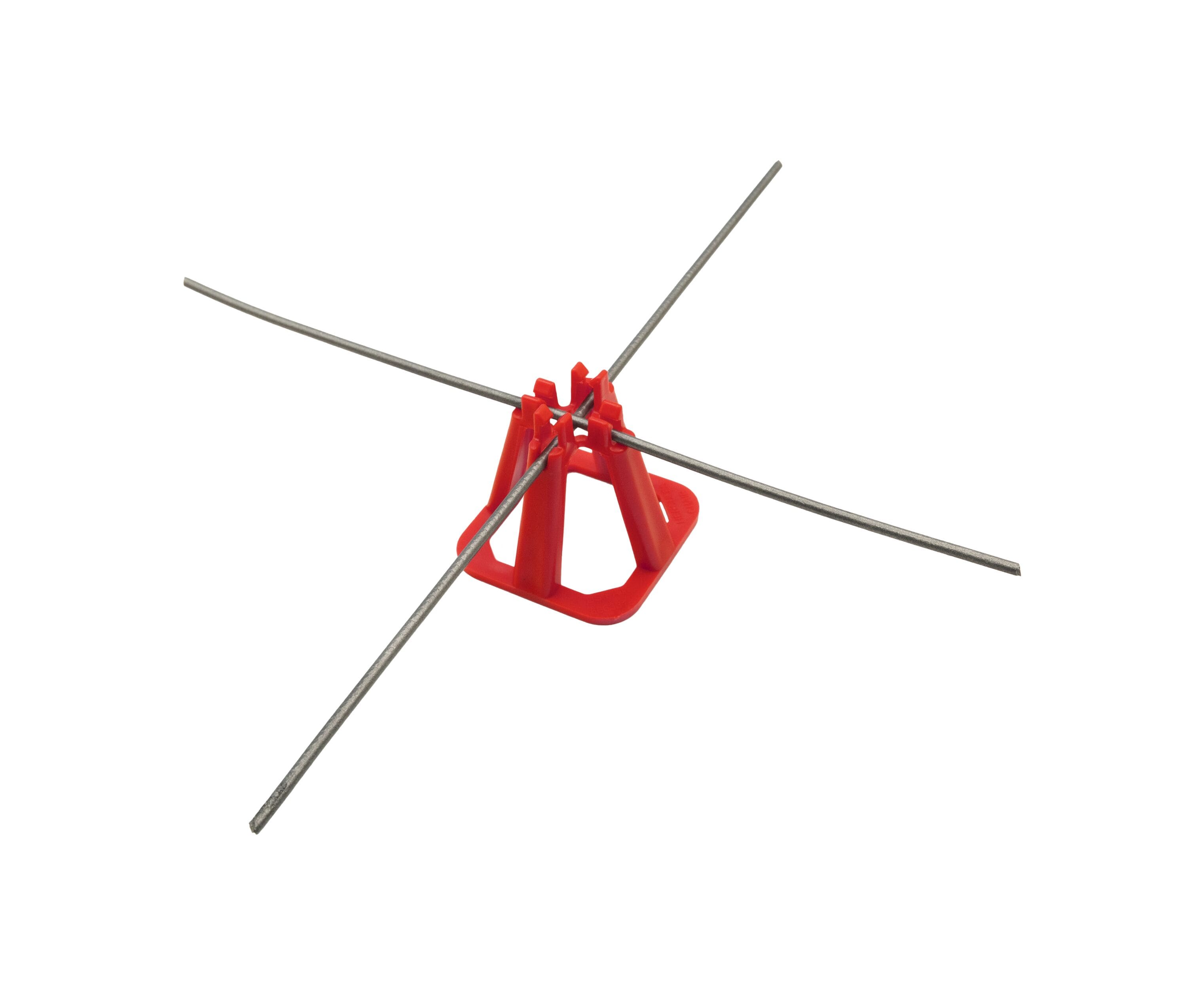 Hercules 944 2.375-in x 2.5-in x 2.5-in 100 -Pack Polypropylene Rebar chair