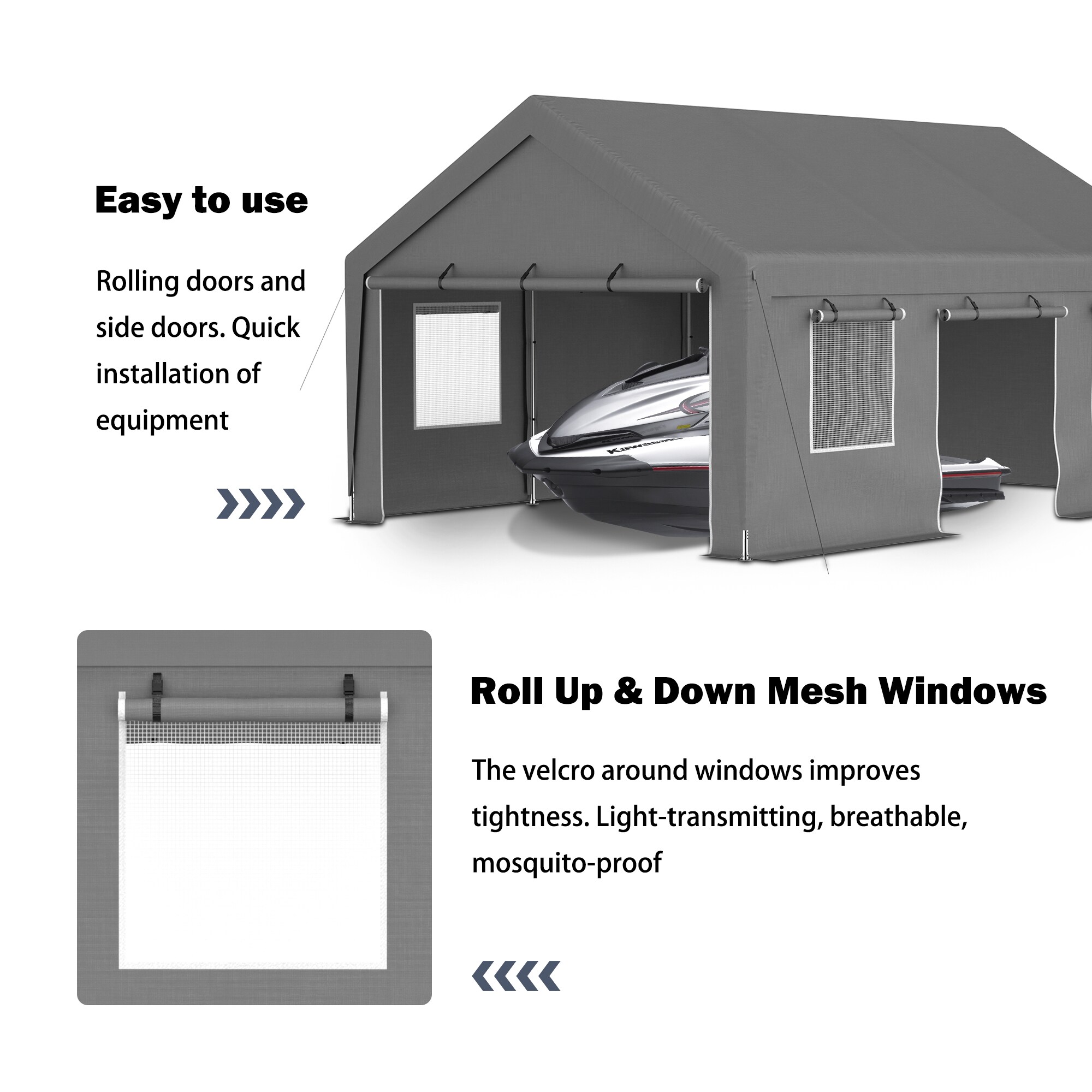 Flynama G-2505S00079 Carport-Covers - View #10