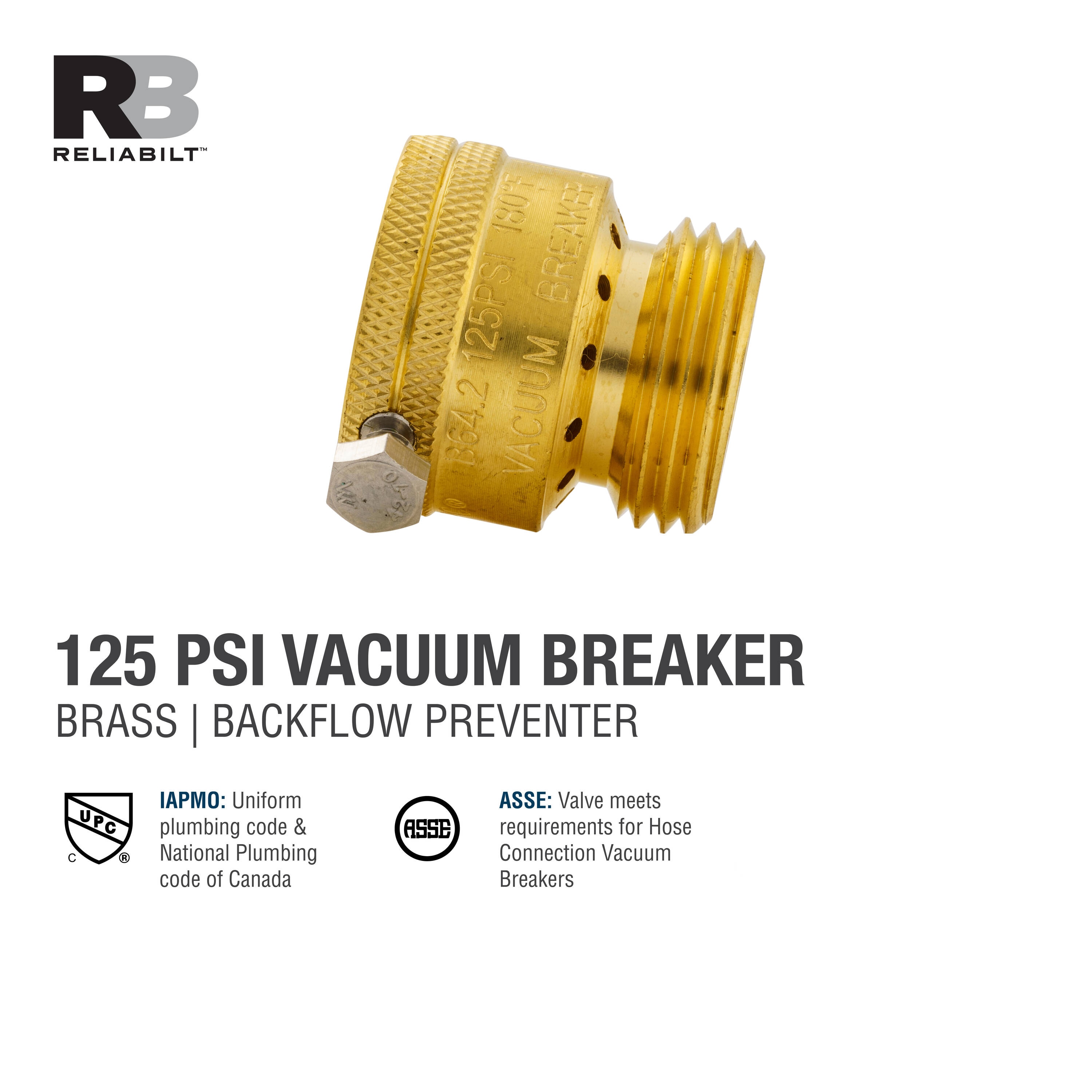 RELIABILT 108-904RB Backflow-Preventers-Vacuum -Breakers - View #3