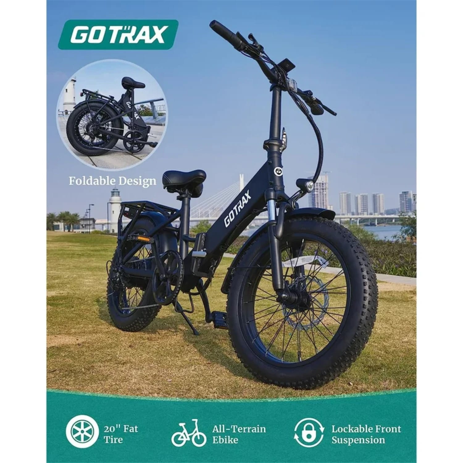 GOTRAX GT-F2500FD-BLA bikes - View #13