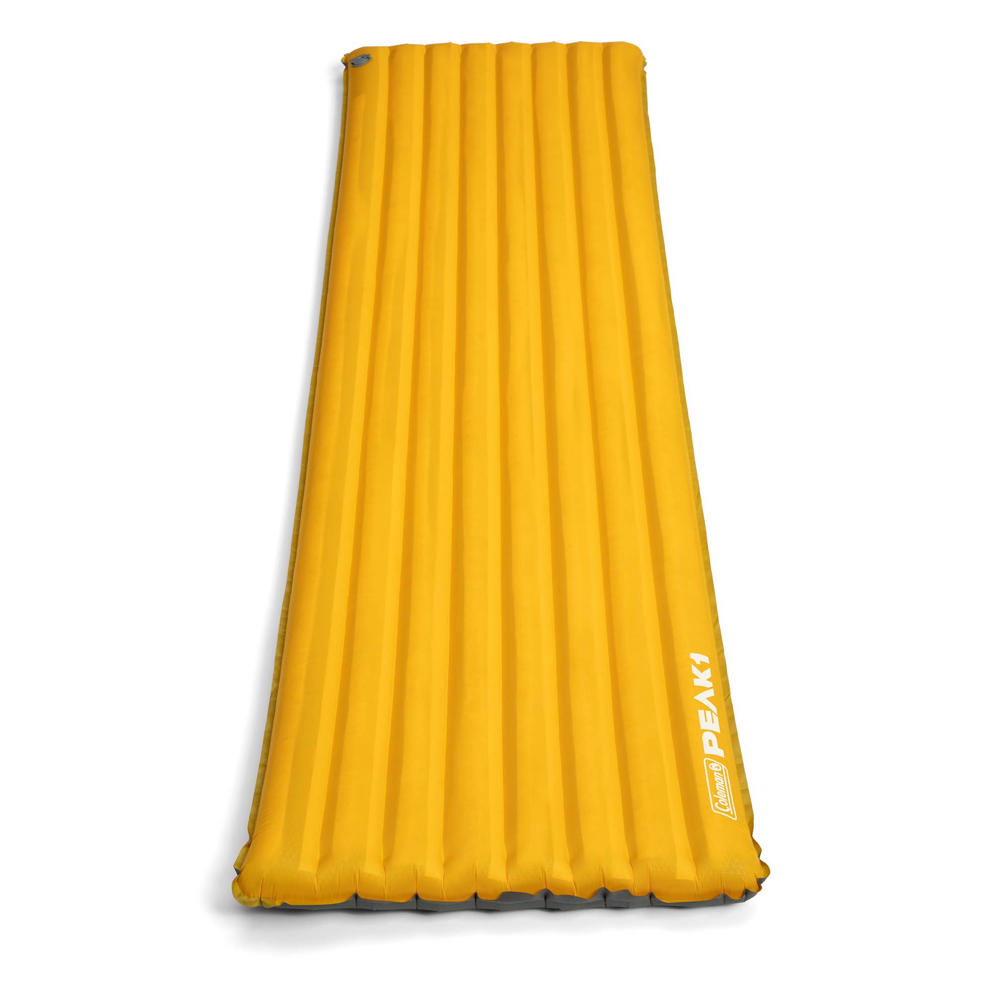 Coleman 399998  Peak1 Sleeping Camp Pad with Integrated Valve System and Carry Bag, Marigold