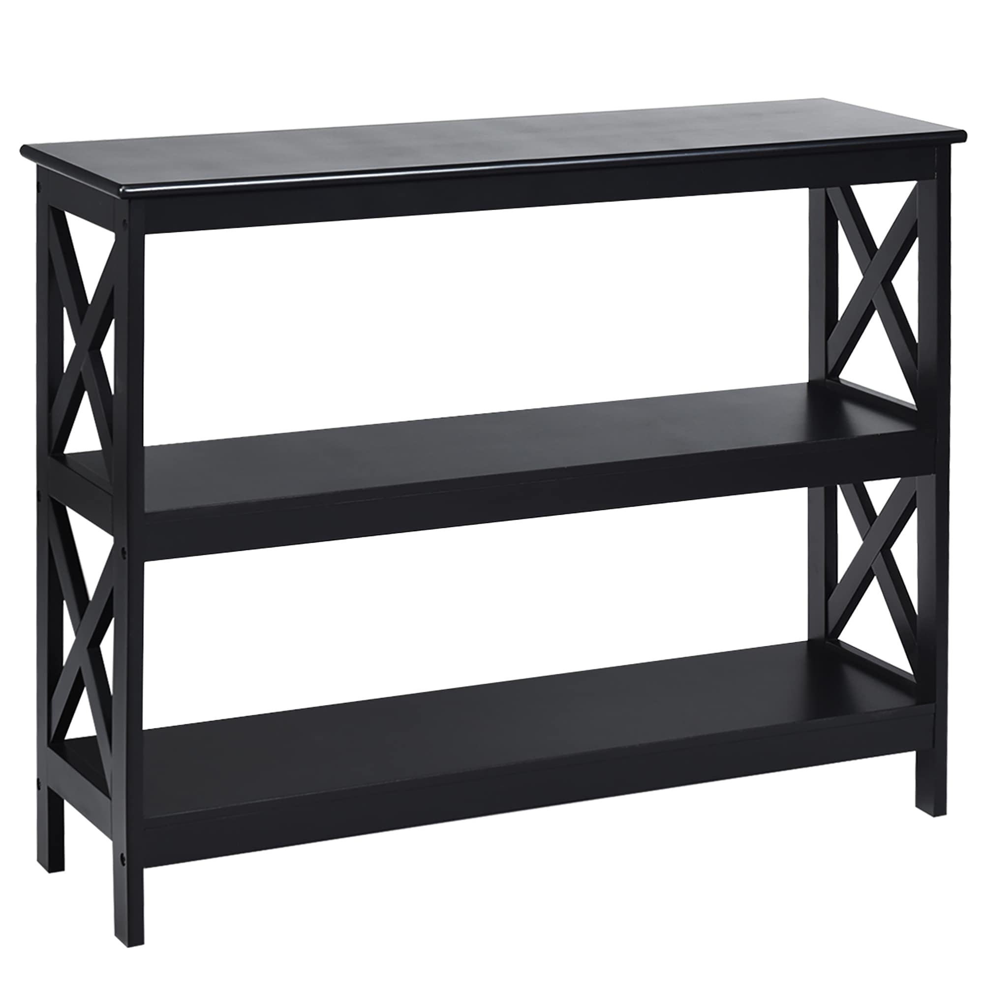 Costway SXL00126 Industrial Black Console table