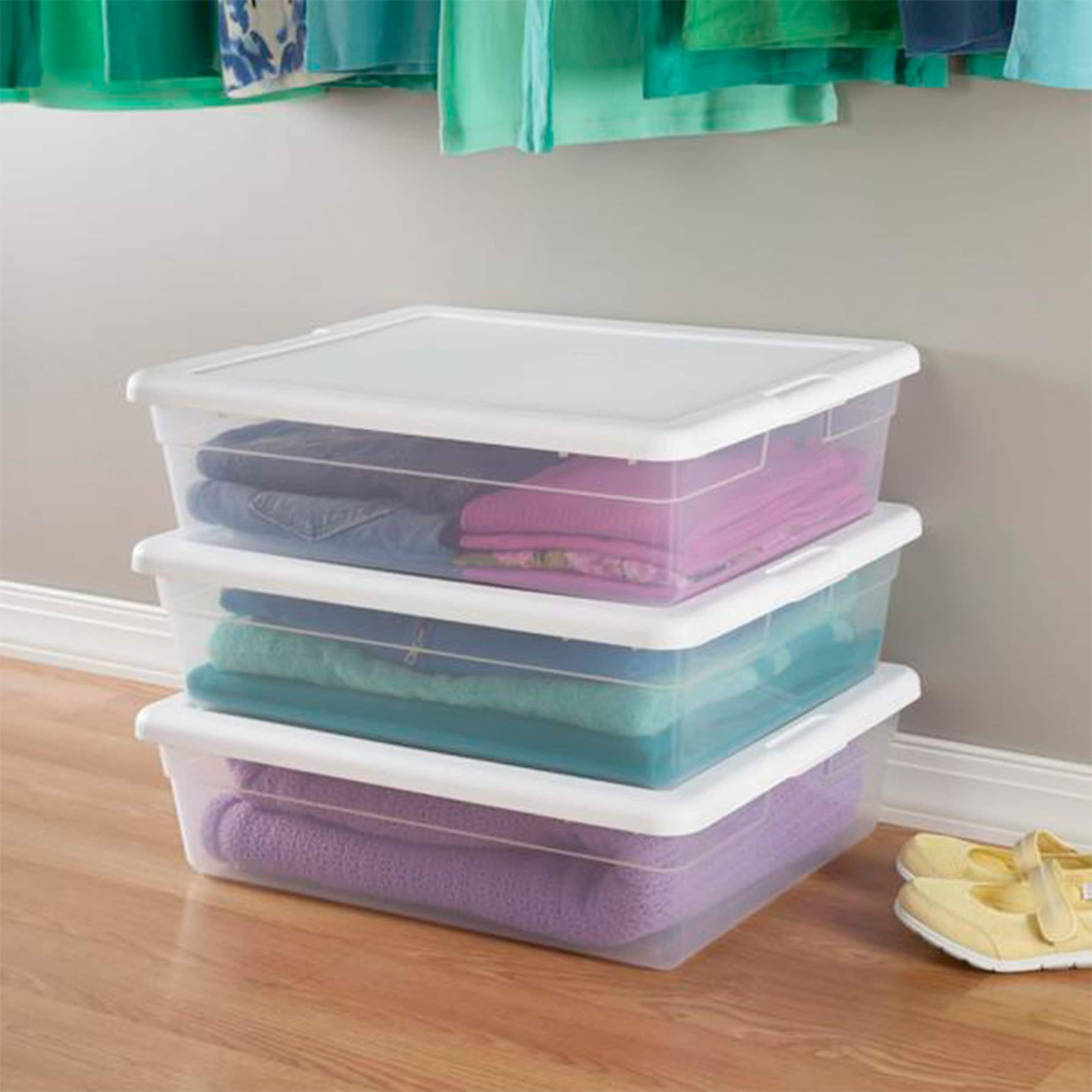 Sterilite 75407 Plastic-Storage-Totes - View #7