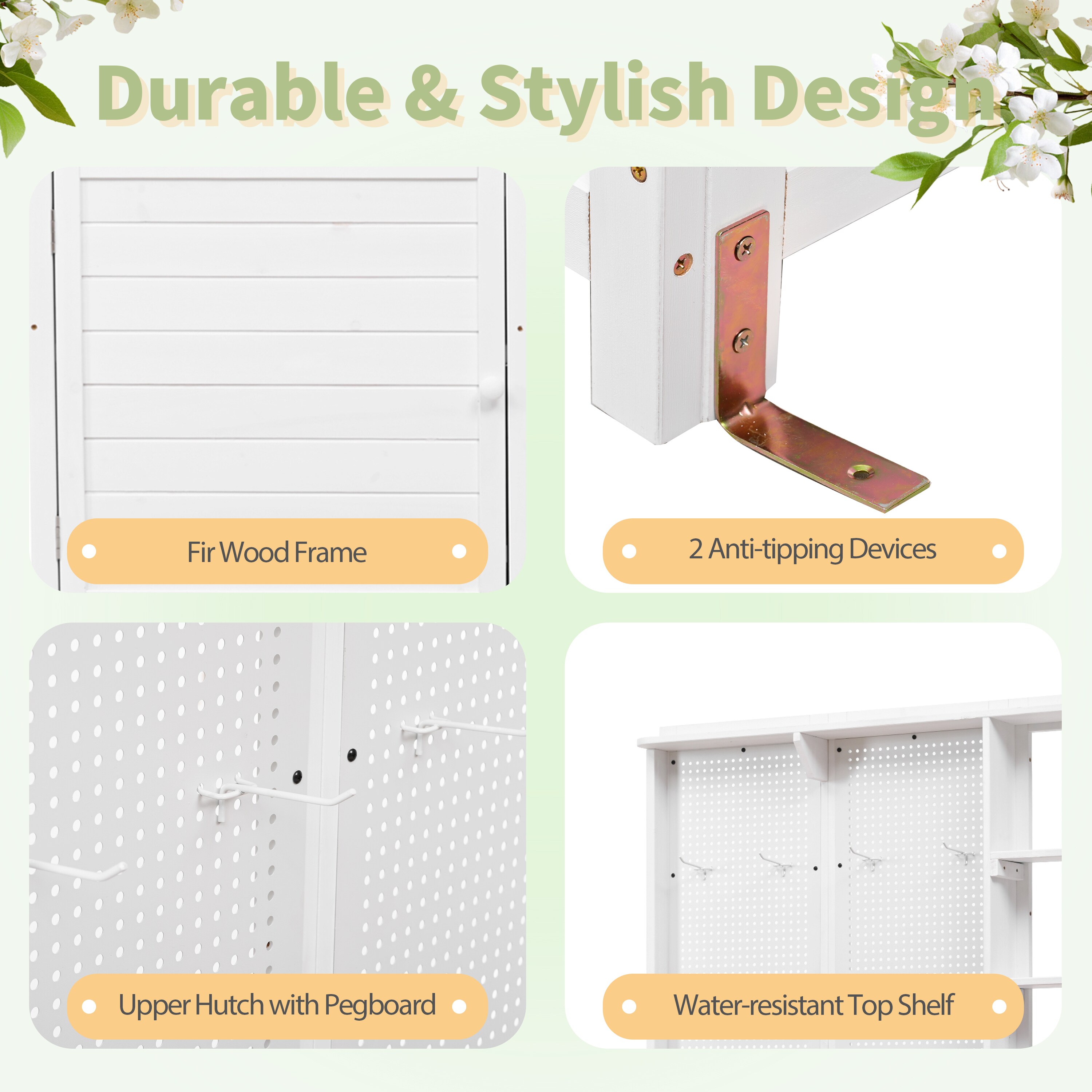 AHIOU HOME ZAAHG-P233277KPB Potting-Benches - View #13