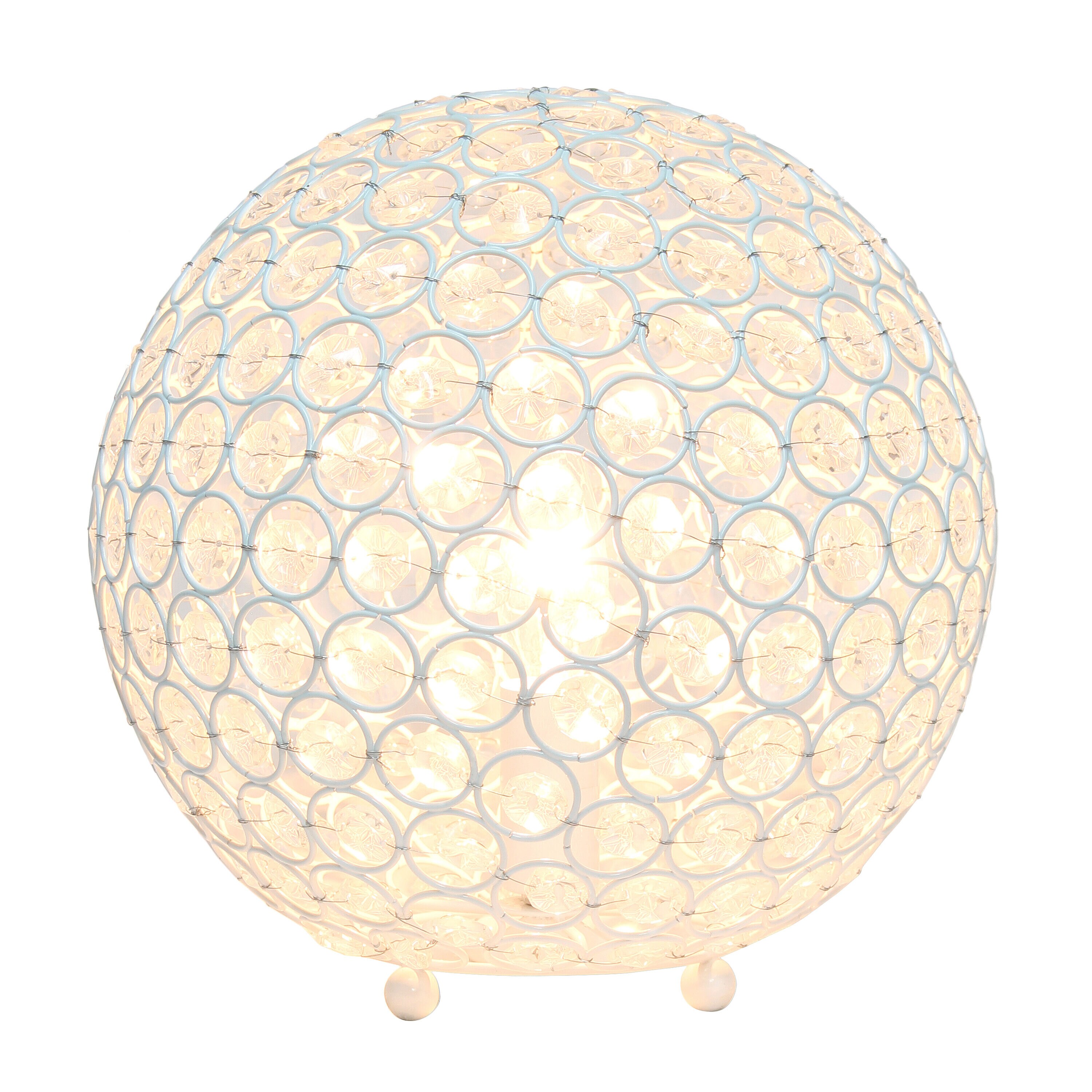 Lalia Home LHT-3013-WH Table-Lamps - View #2