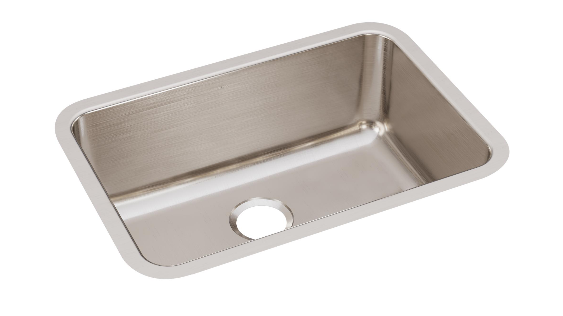 Elkay Gourmet Undermount 26 5 In X 18 5 In Stainless Steel Single Bowl   44156735 