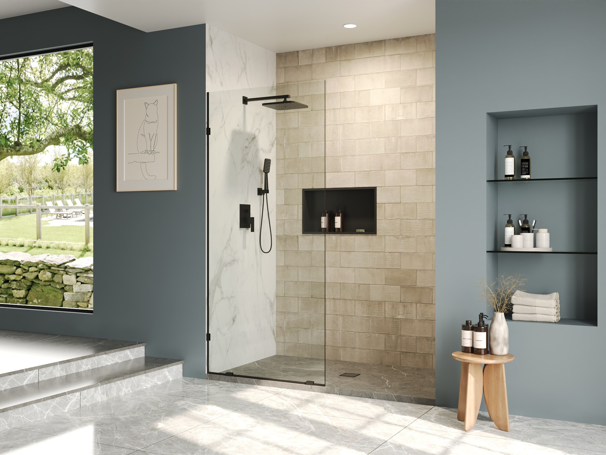 DeerValley DV-1SD0220B Shower-Doors - View #2