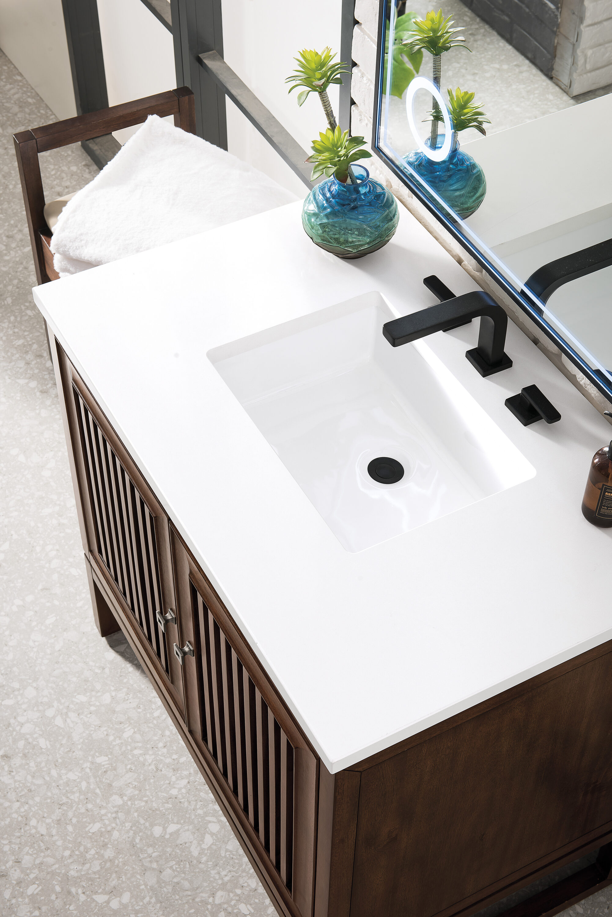 James Martin Vanities E645-V36-MCA-3WZ Bath-Vanity-Combo - View #9