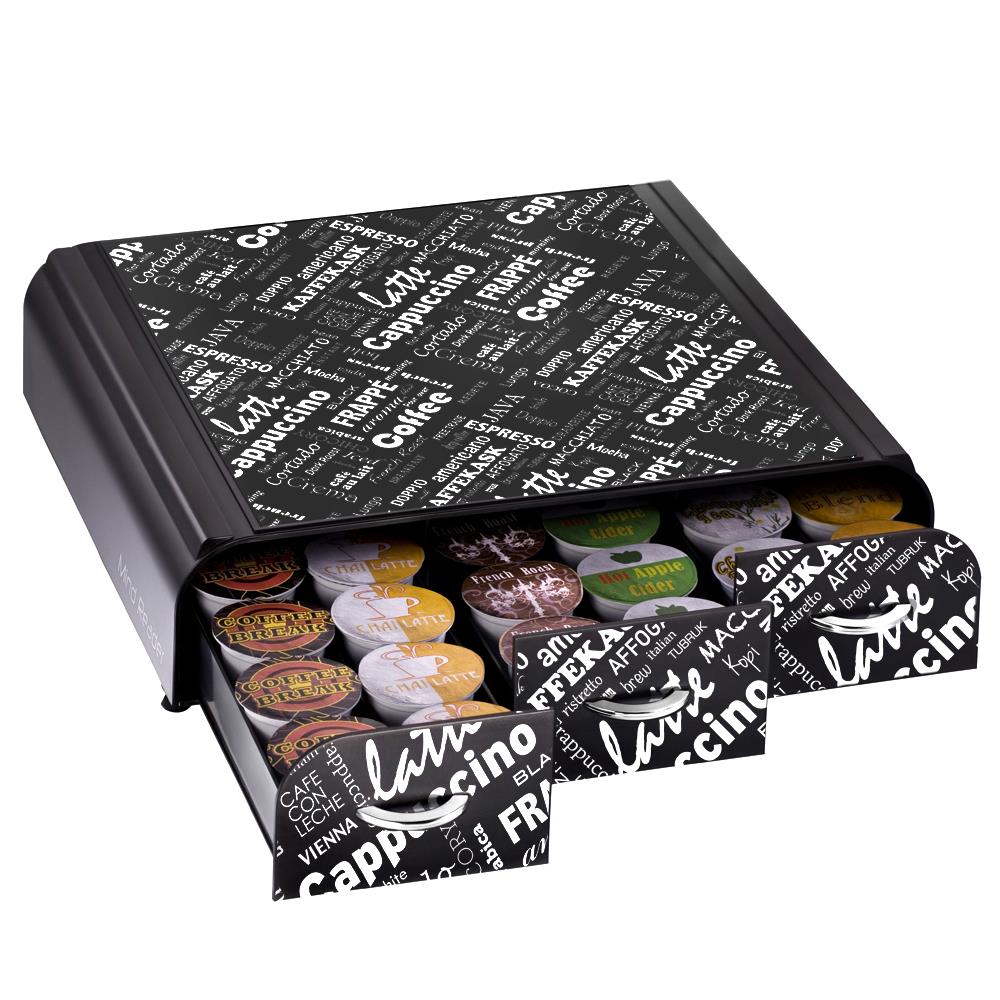 Mind Reader TRAY6-BLKP Coffee-Beverage-Organizers - View #7