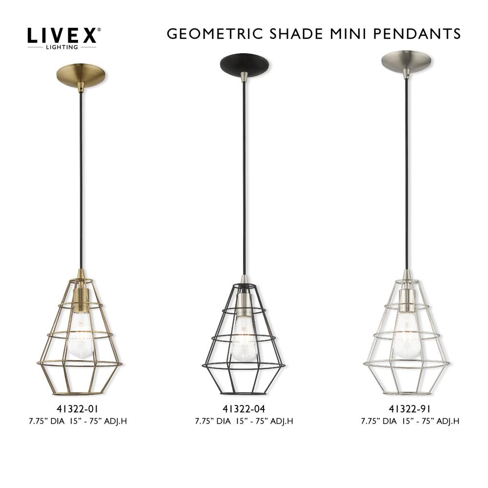 Livex Lighting 41322-04 Pendant-Lights - View #2