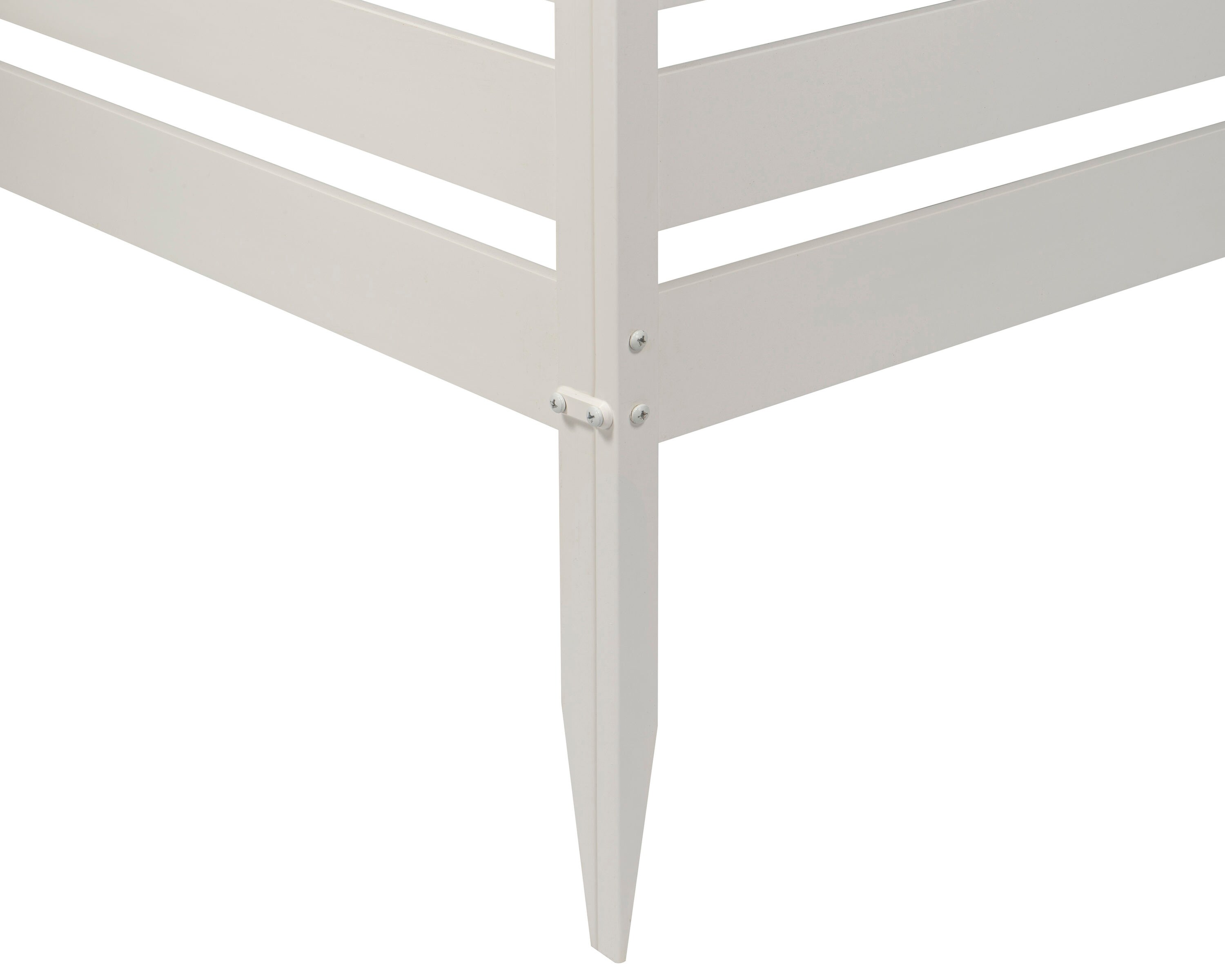 Maui 2-ft White Vinyl Square-Top Garden Fence Panels