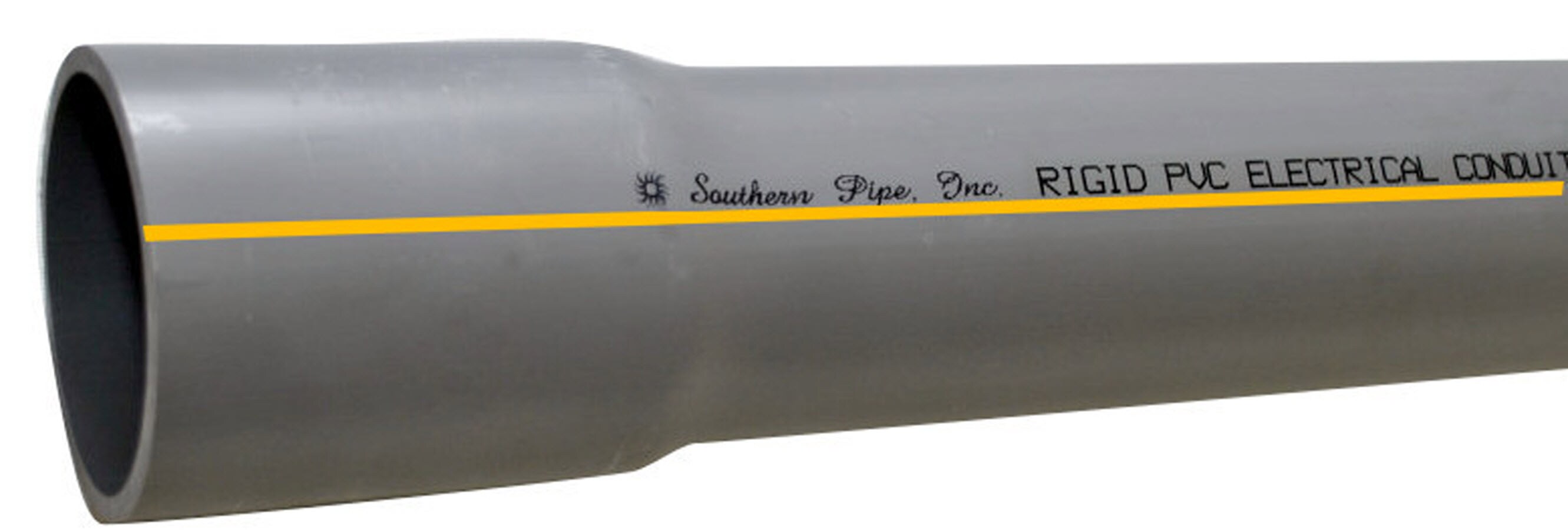 Southern Pipe 51508L 10-ft Gray Non-metallic Schedule 80 Conduit