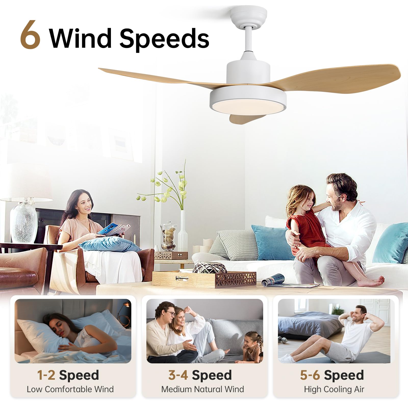 IUEST LIU0820R616 Ceiling-Fans - View #3