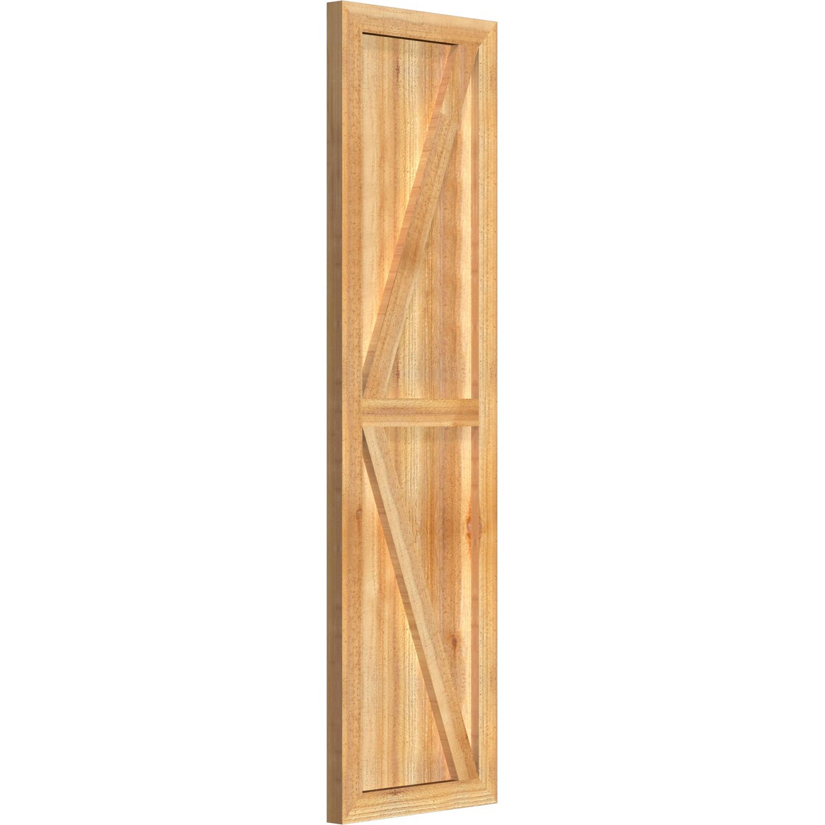 Ekena Millwork RBF06Z16X057RWR Exterior-Shutters - View #2