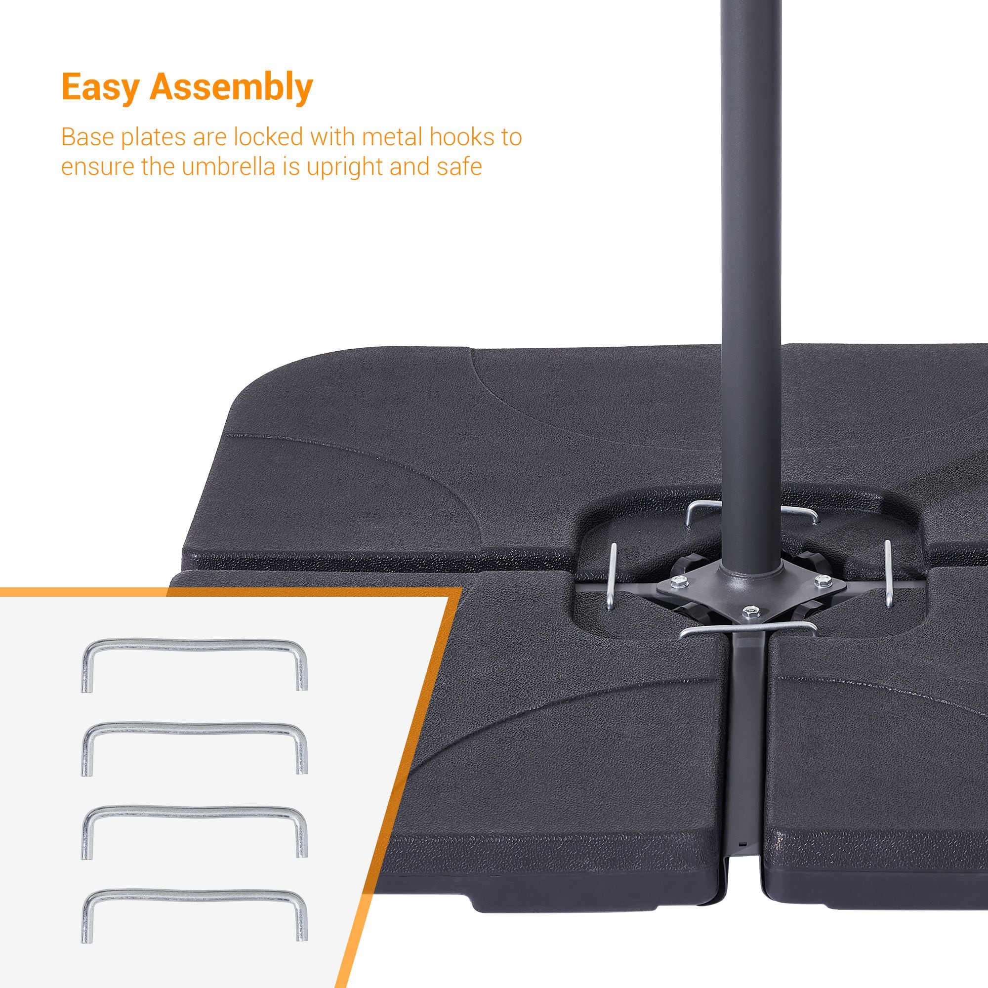 Sonkuki SD-180BK Umbrella-Bases - View #4