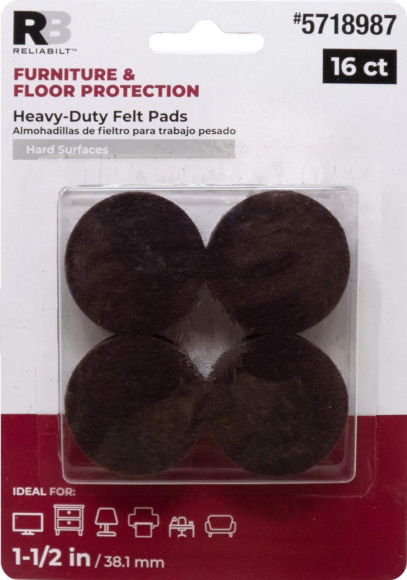 RELIABILT 4729924RB Felt-Pads - View #9