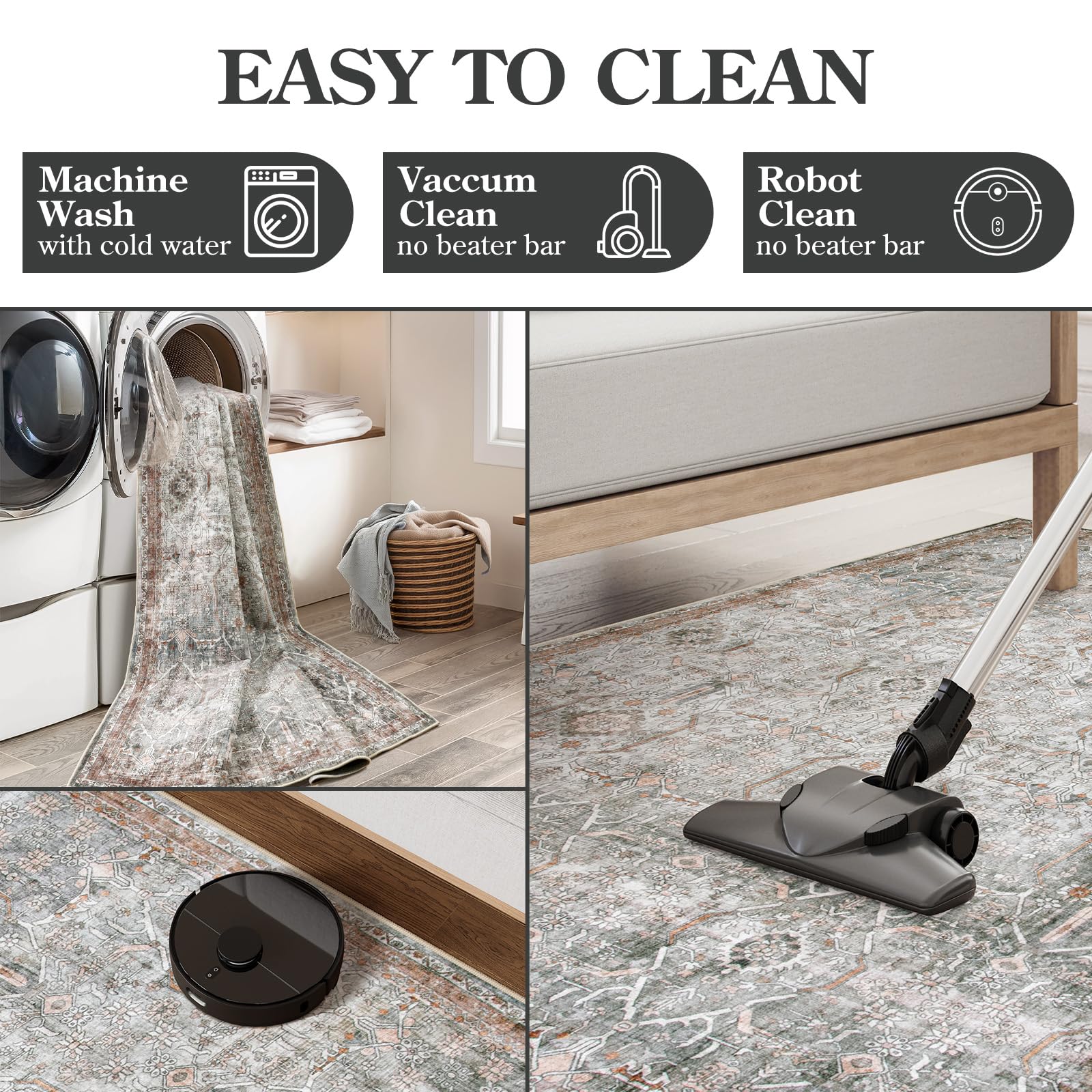 Lahome AR-DYR-199-BL2 rugs - View #7