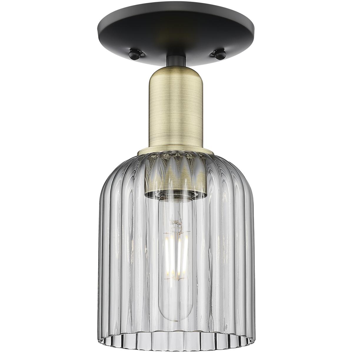 Innovations Lighting 2869153 716-1C-BAB-G559-5SM Bridal Veil Semi-Flush Mount